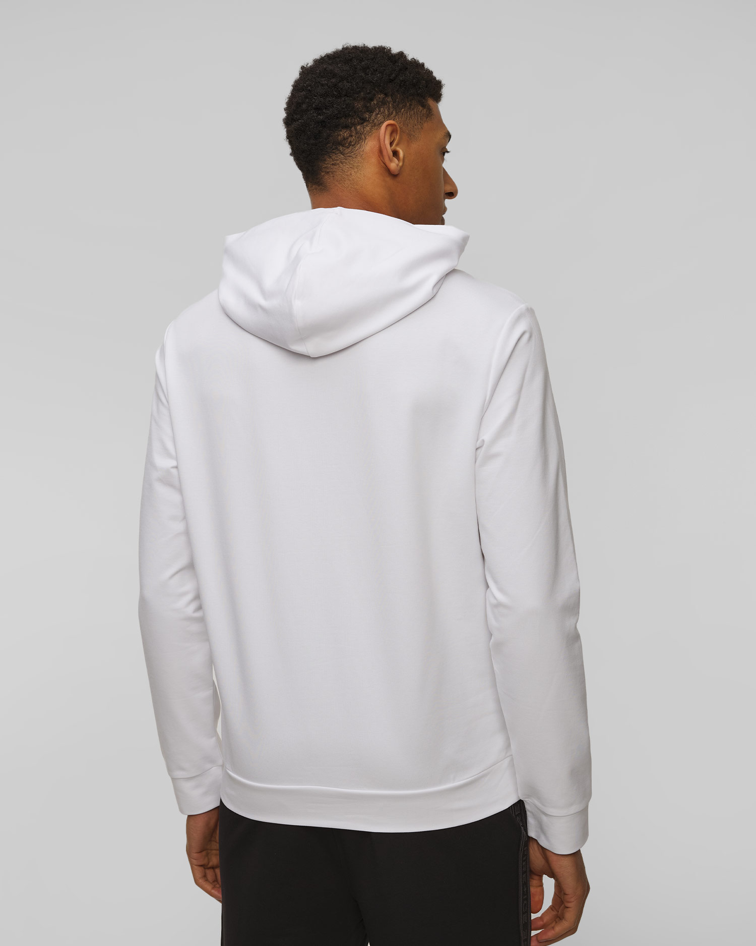 Sweat-shirt à capuche blanc pour hommes BOGNER FIRE+ICE Cadell