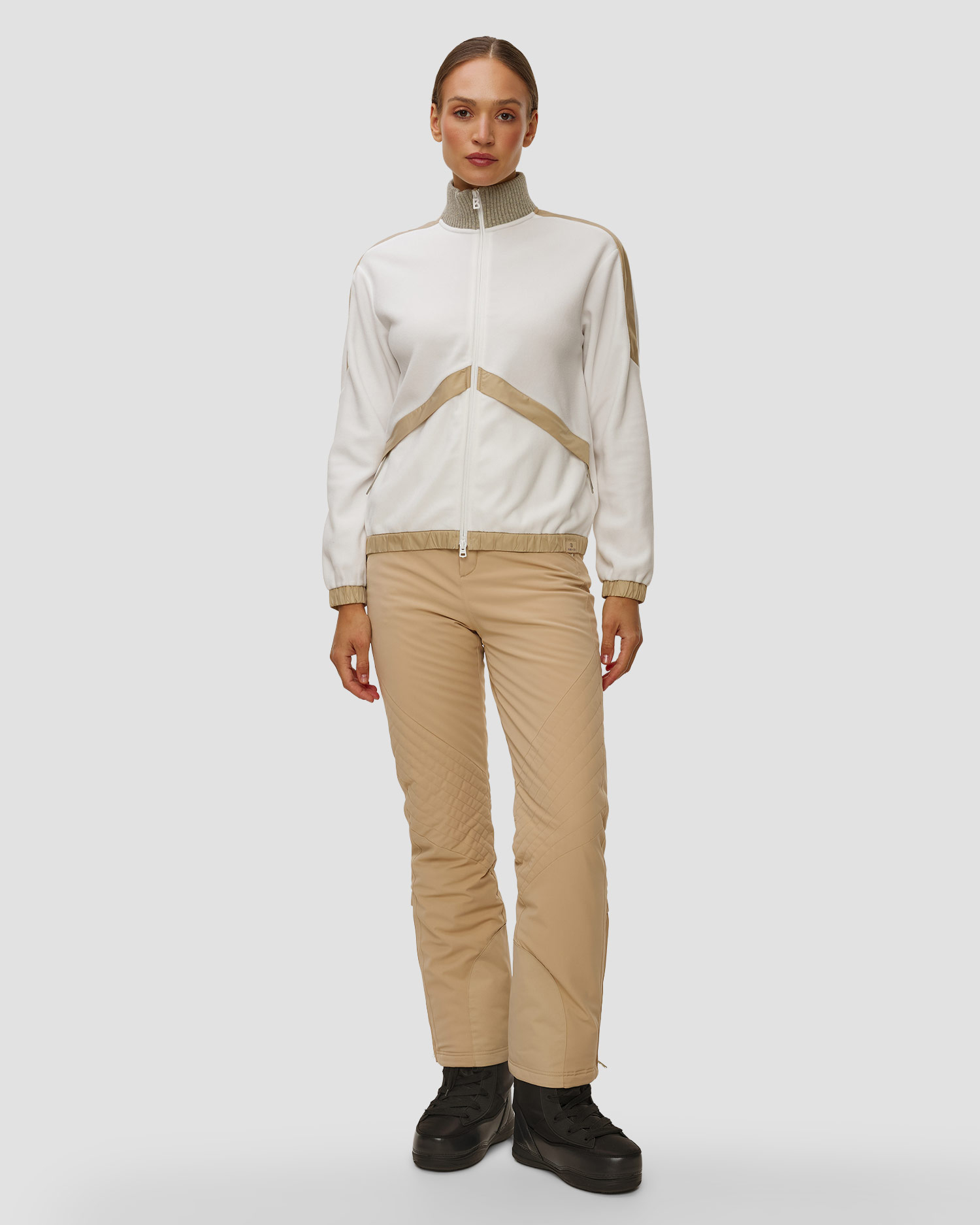 Kremowa bluza damska BOGNER FIRE+ICE Liva