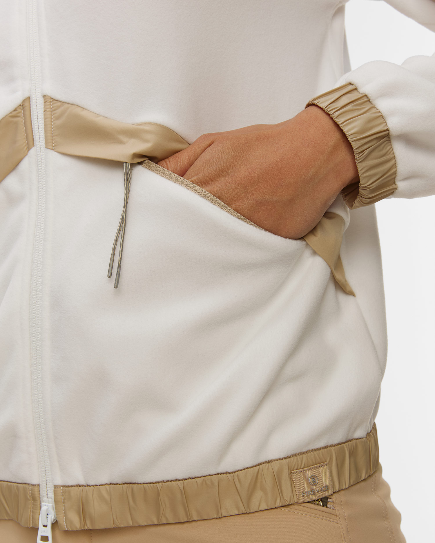 Kremowa bluza damska BOGNER FIRE+ICE Liva