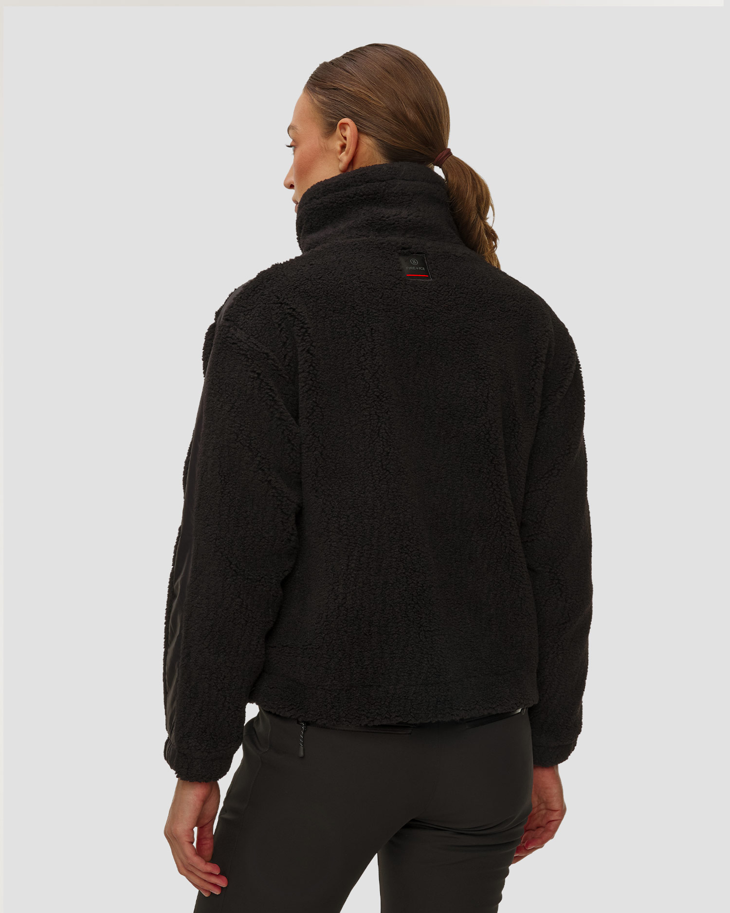 Dámská černá polarová mikina na zip BOGNER FIRE+ICE Ninetta2