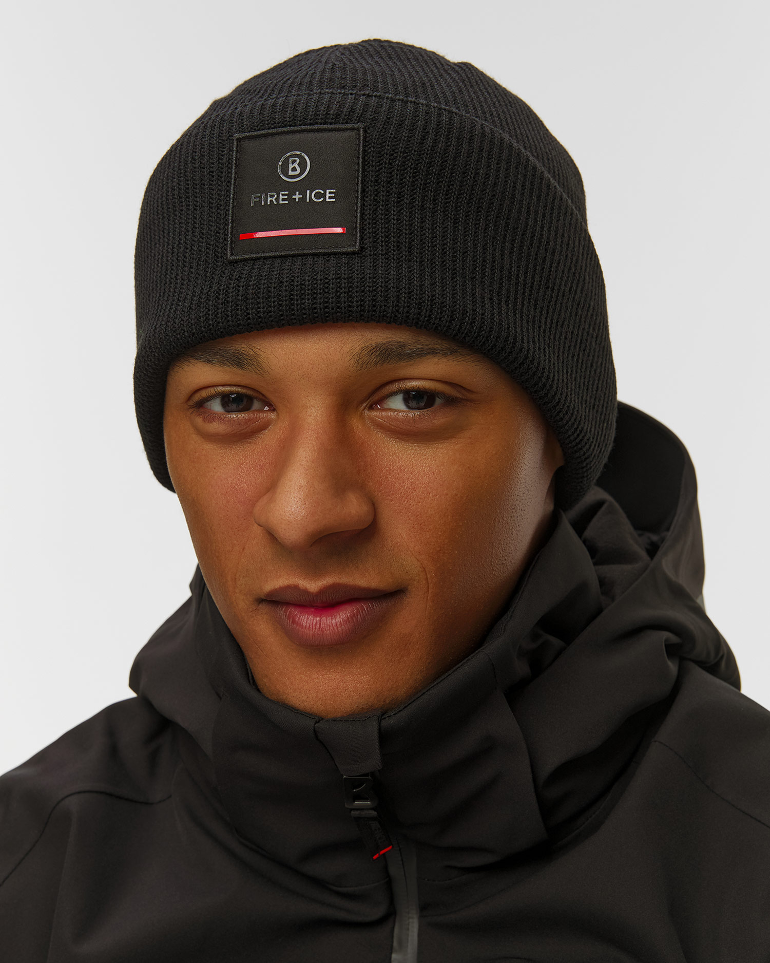 Căciulă din lână pentru bărbați BOGNER FIRE+ICE Tarek neagră