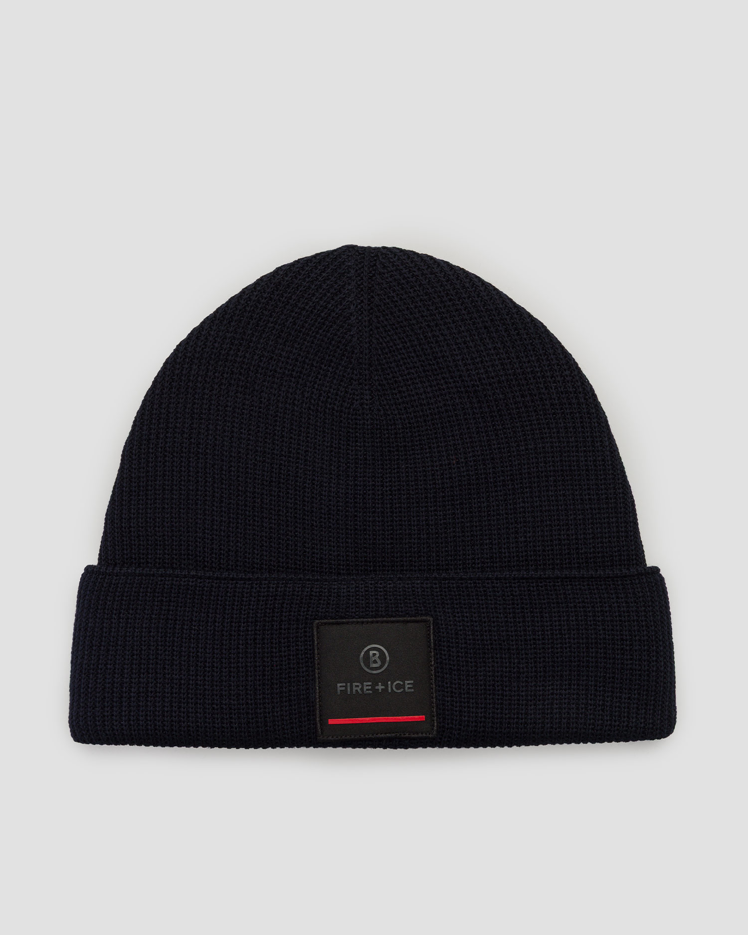 Bonnet en laine bleu marine pour hommes BOGNER FIRE+ICE Tarek