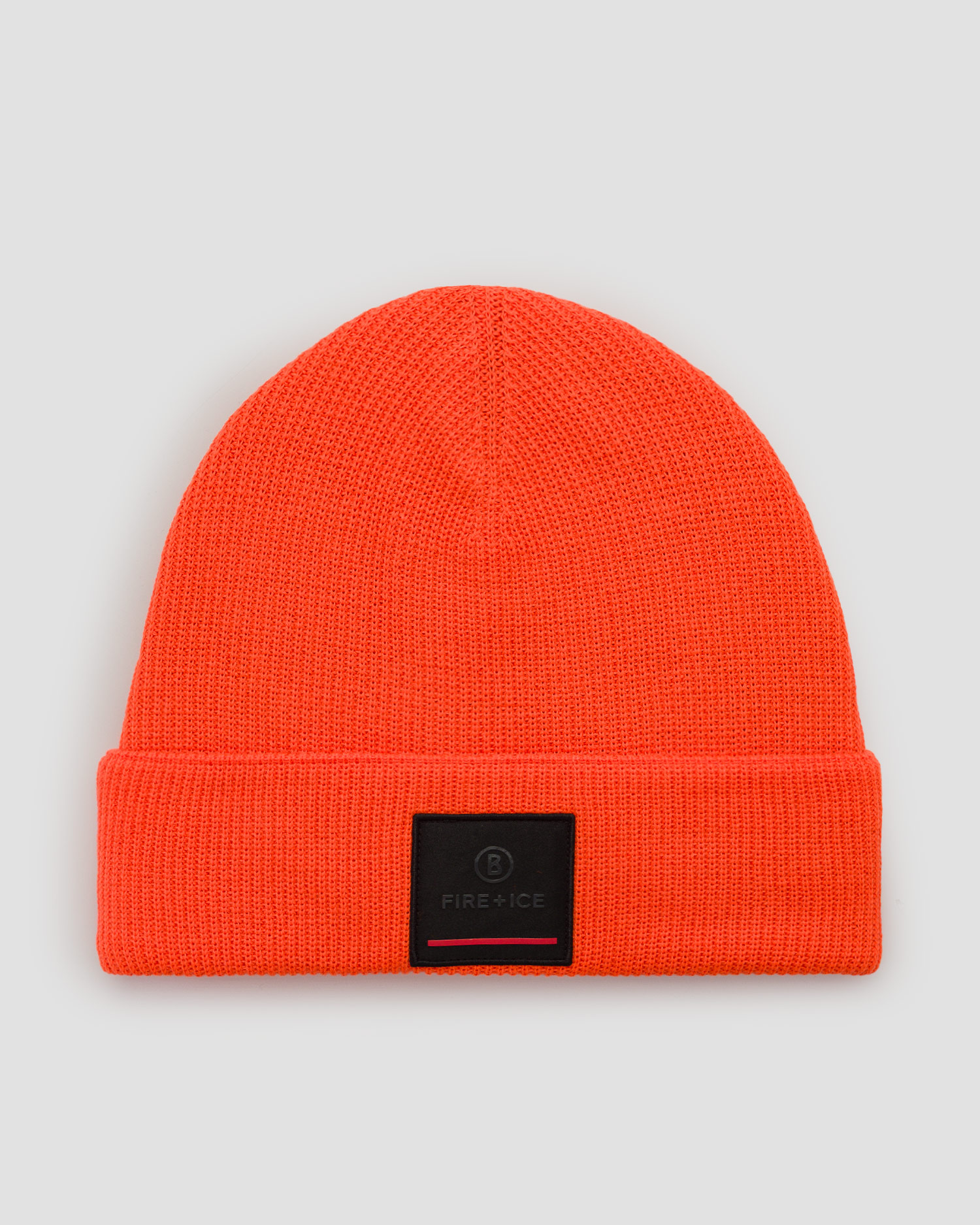 Bonnet en laine rouge pour hommes BOGNER FIRE+ICE Tarek