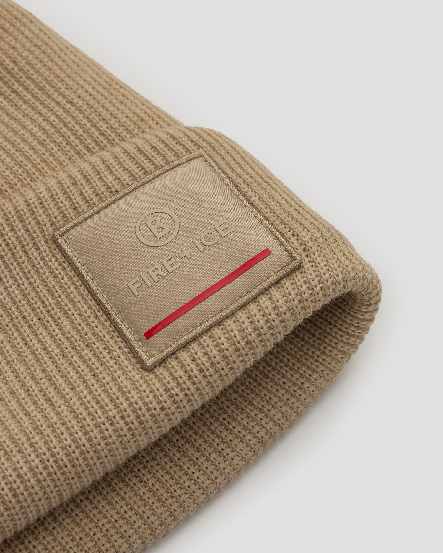 Pánská vlněná čepice BOGNER FIRE+ICE Tarek v Karamelovém Barevném Odstínu