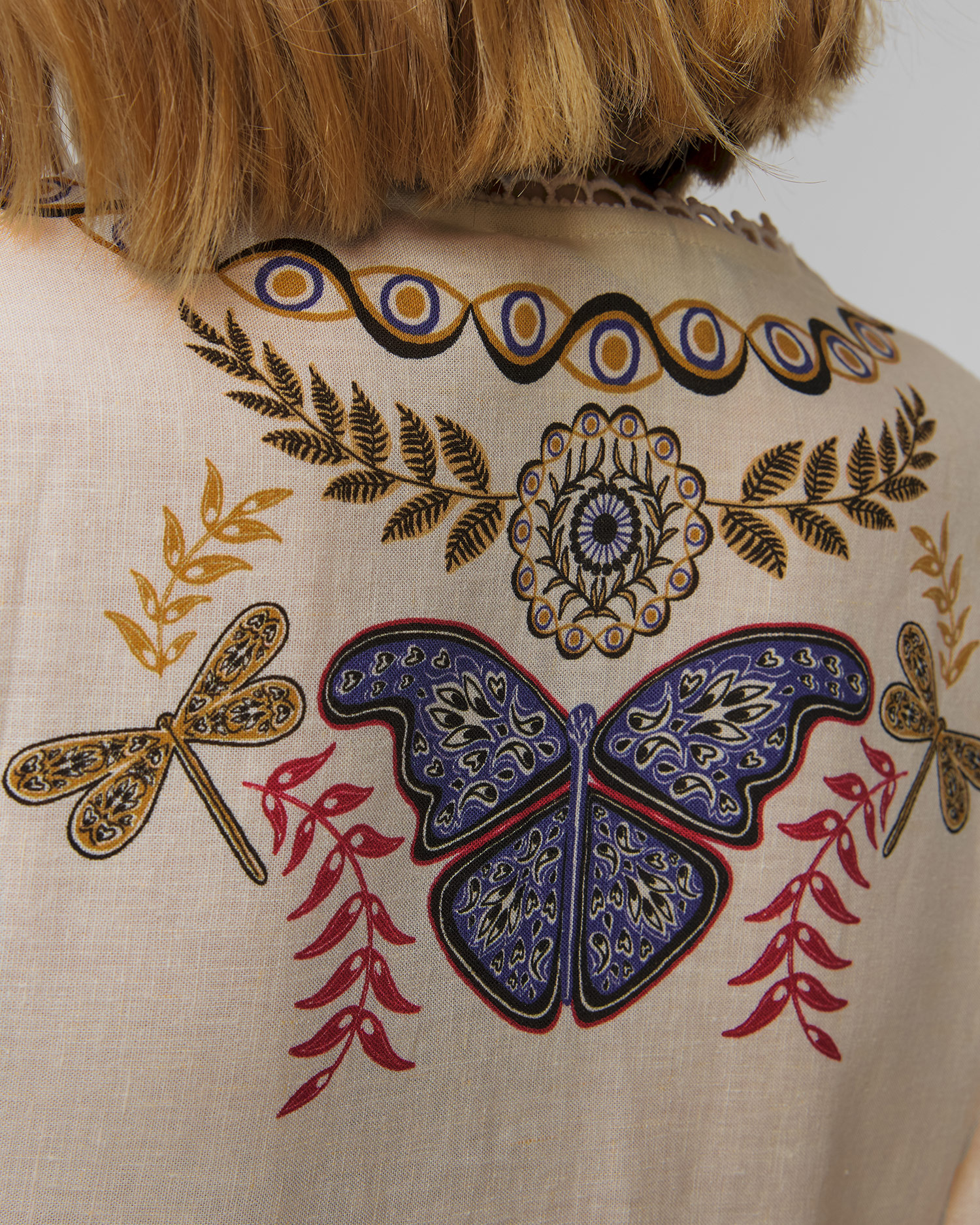 Robe maxi Farm Rio Boho Glam Lenzing™ Ecovero™ Euroflax™