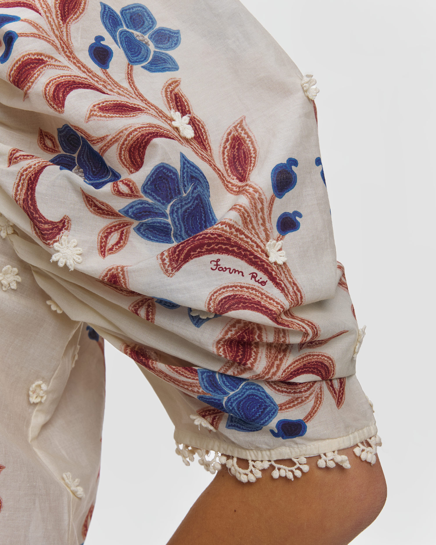 Chemise brodée Farm Rio