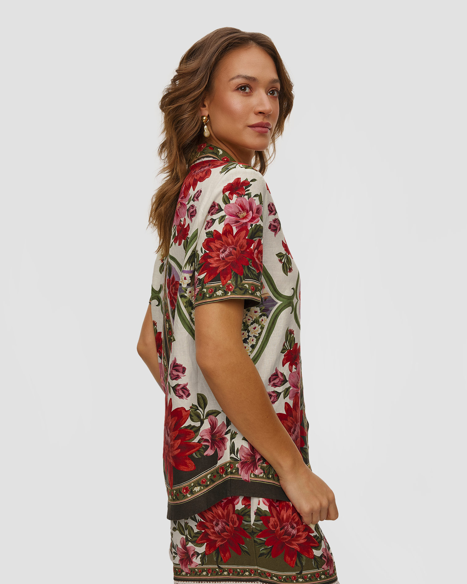 Women's linen shirt Farm Rio