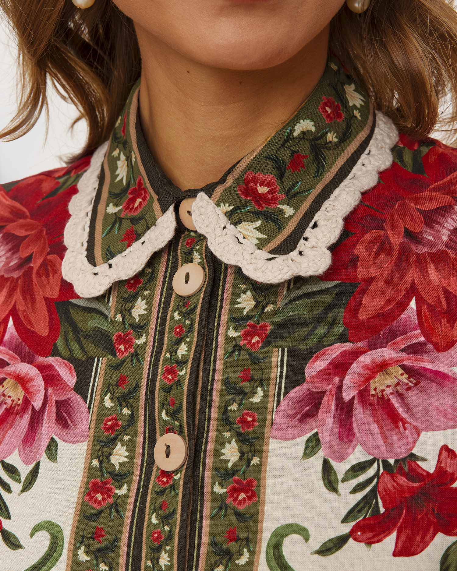 Women's linen shirt Farm Rio