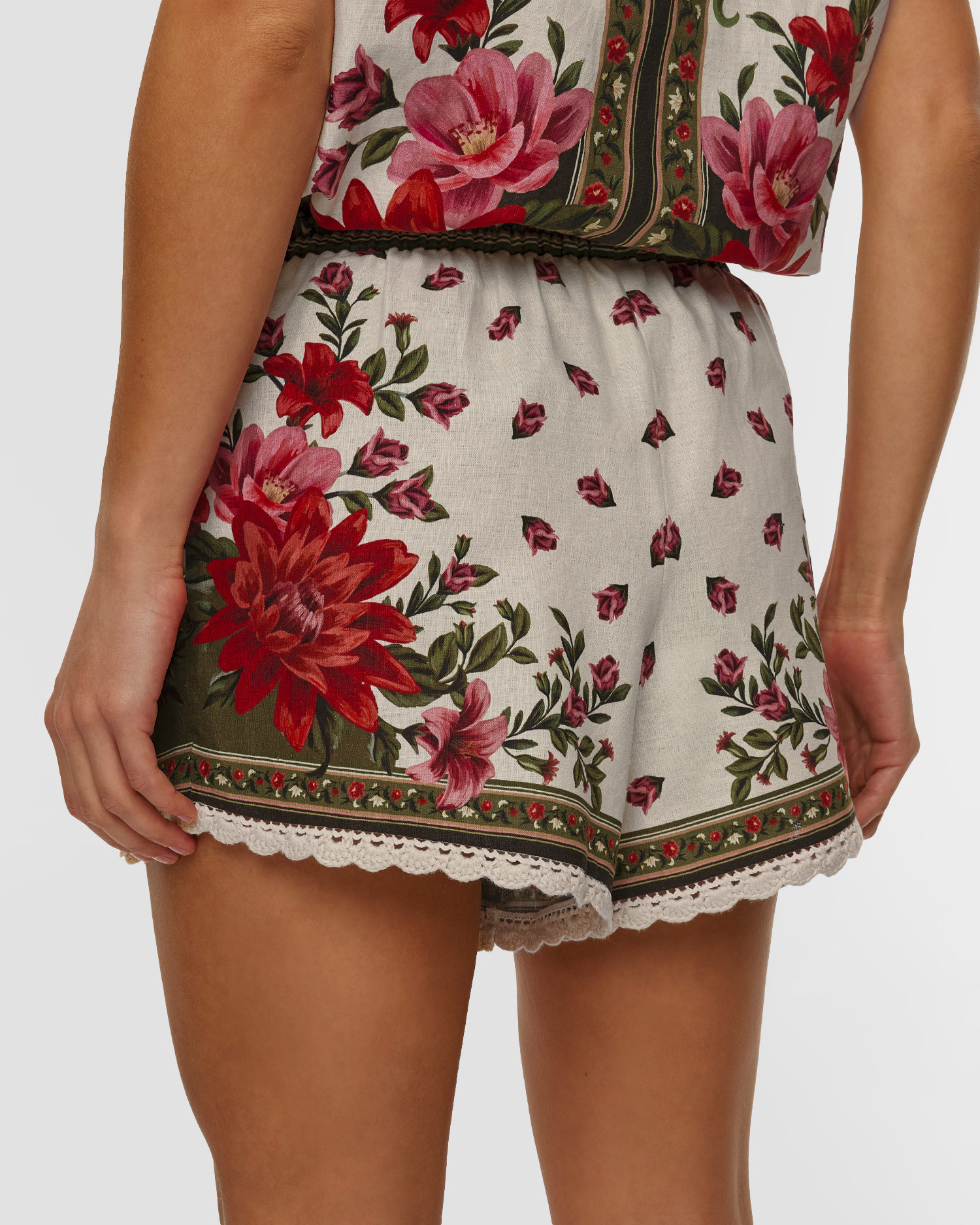 Women's linen shorts Farm Rio