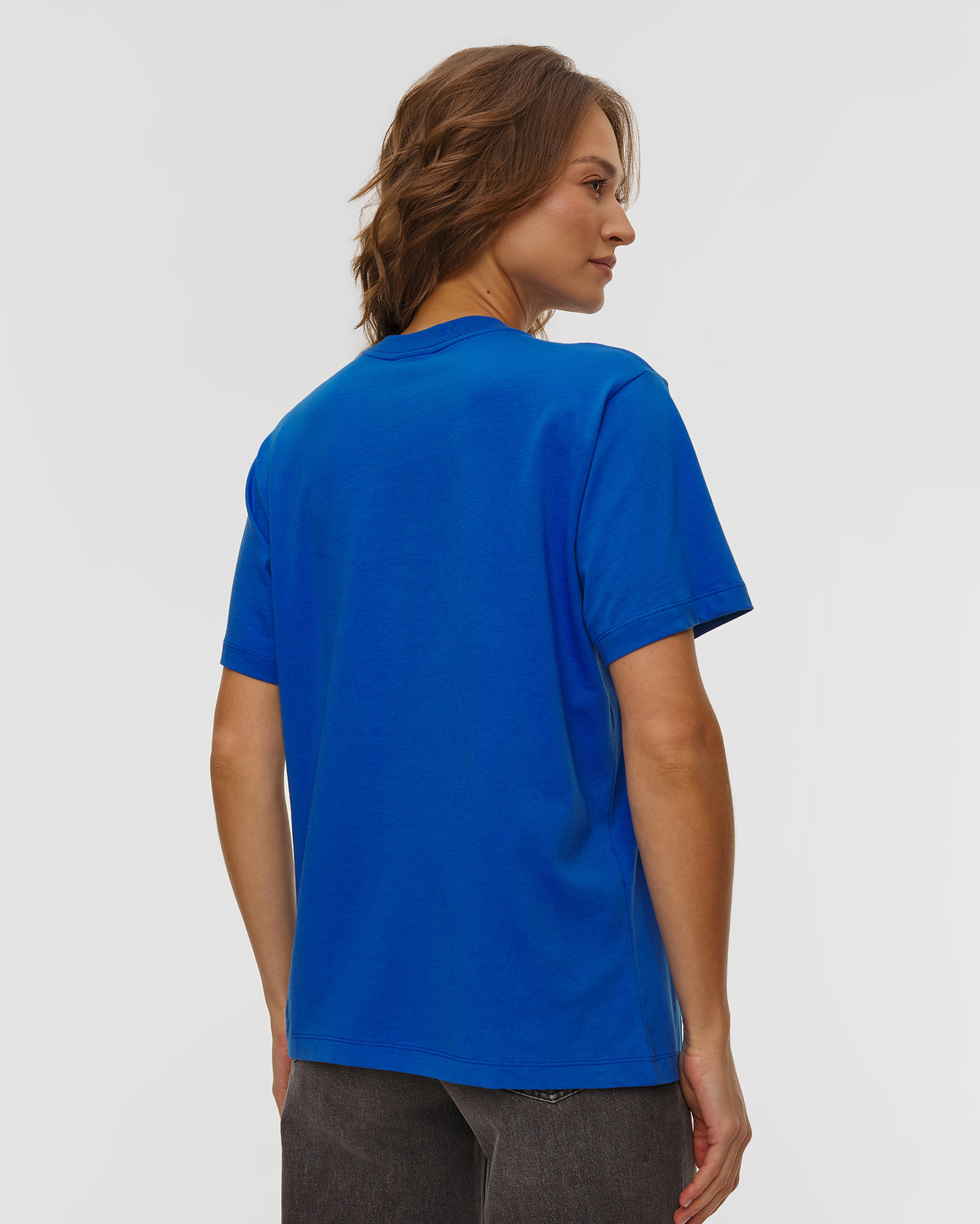 Women's blue T-shirt Farm Rio