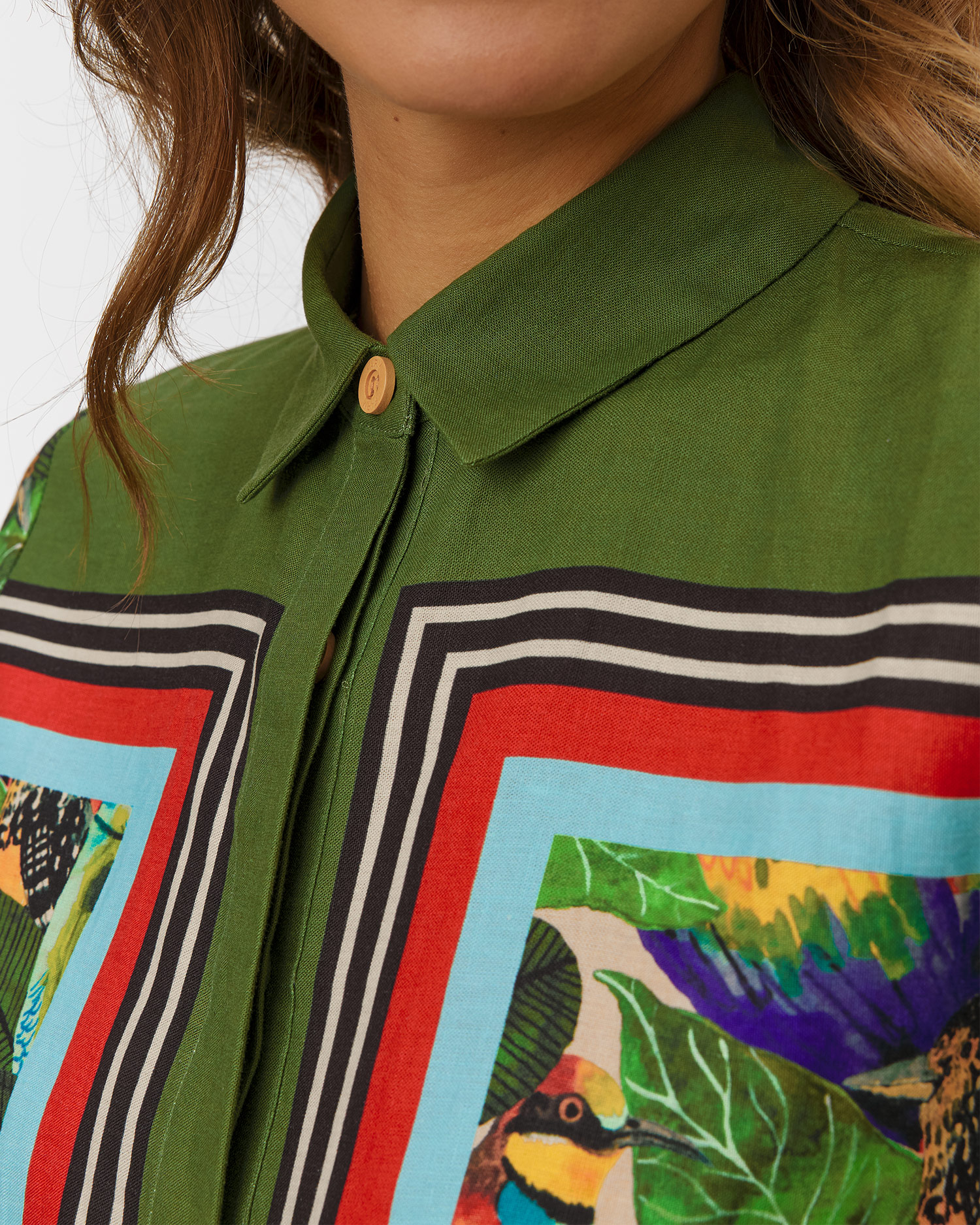 Women's linen shirt Farm Rio