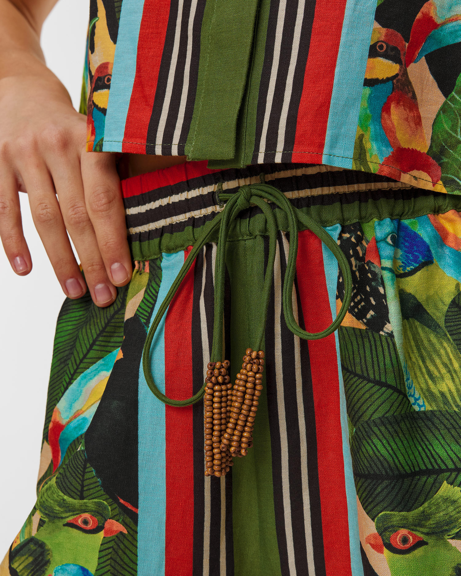 Women's linen shorts Farm Rio