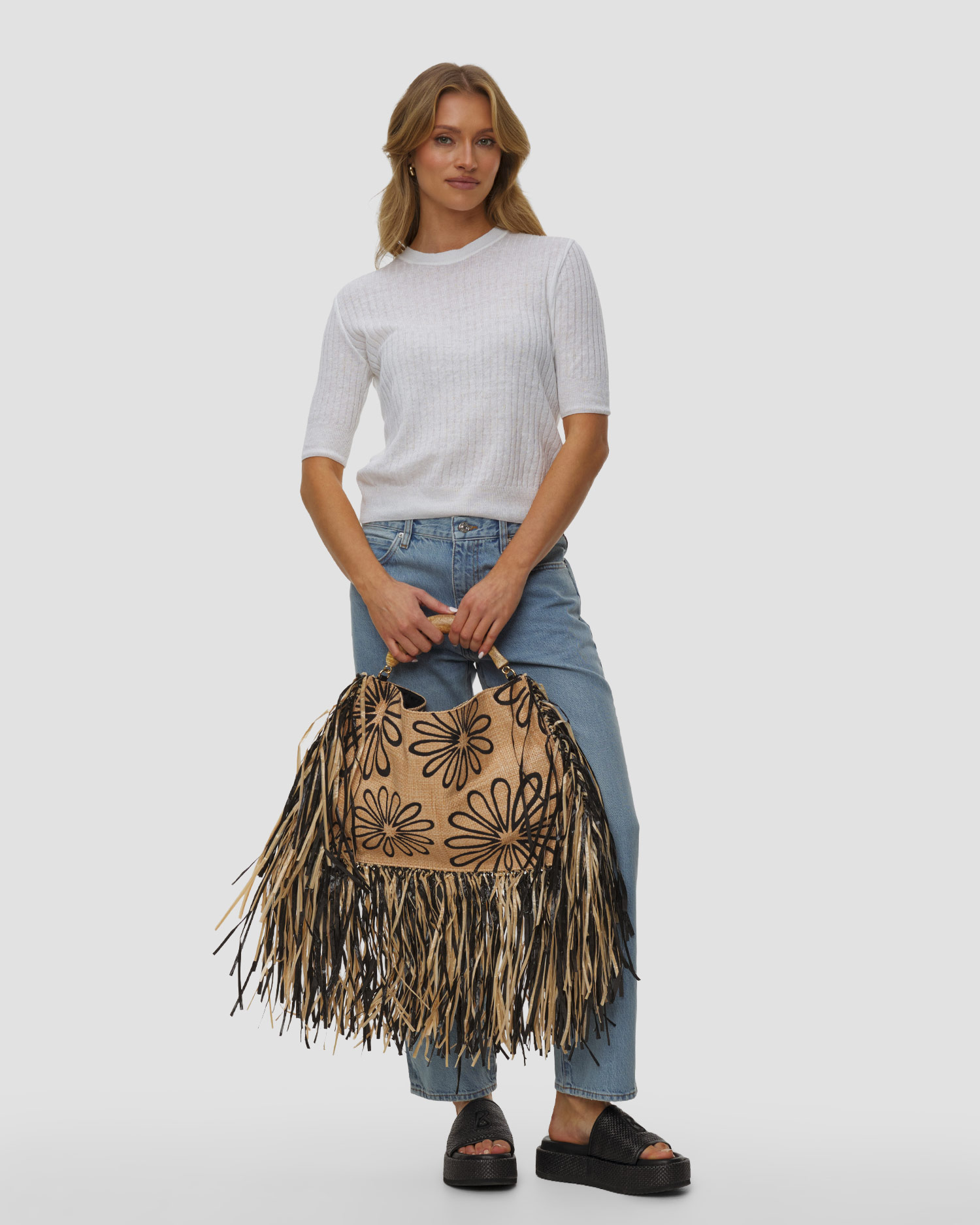 Farm Rio Tasche mit Fransen