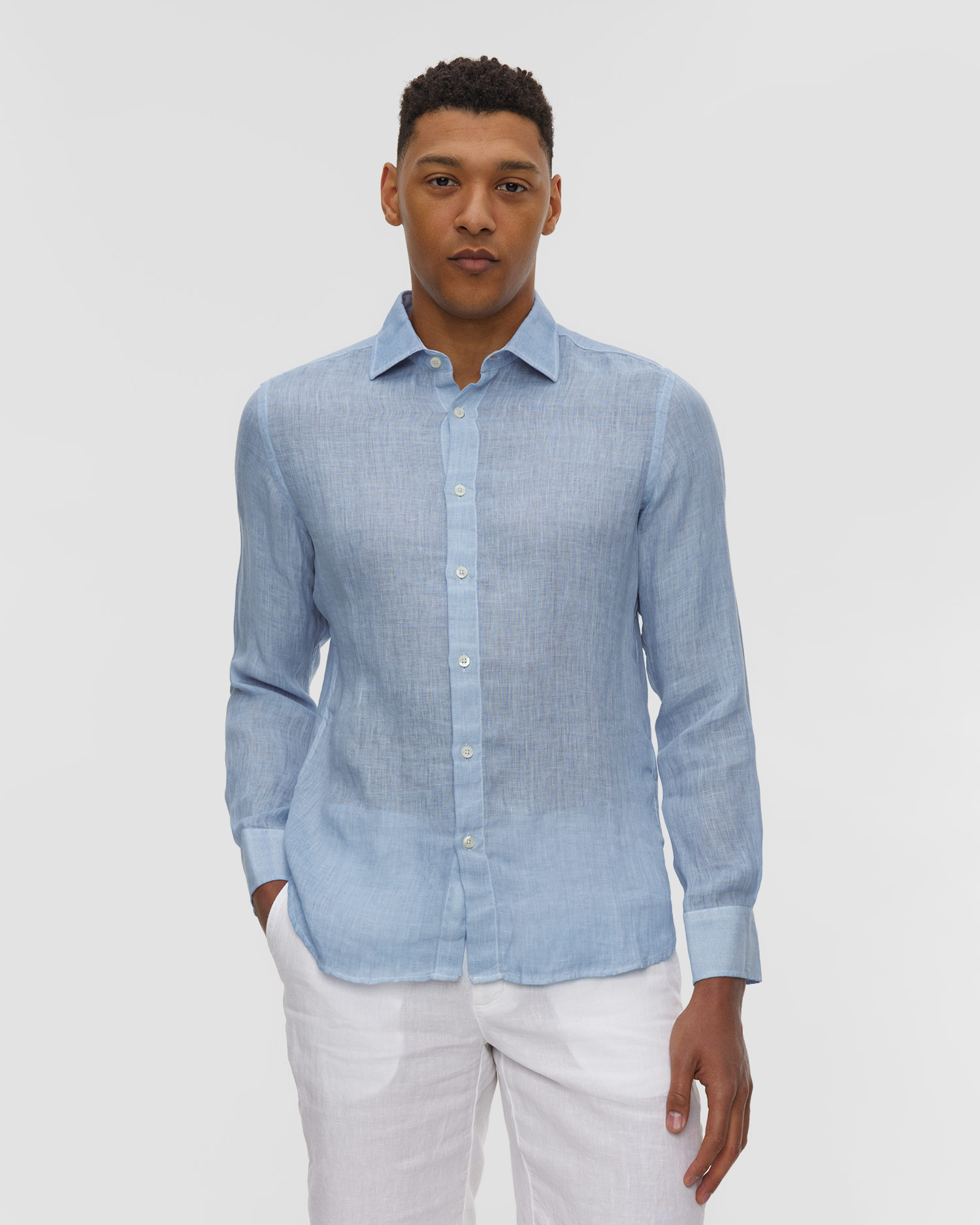 Men's linen shirt 120% Lino Slim Fit Shirt