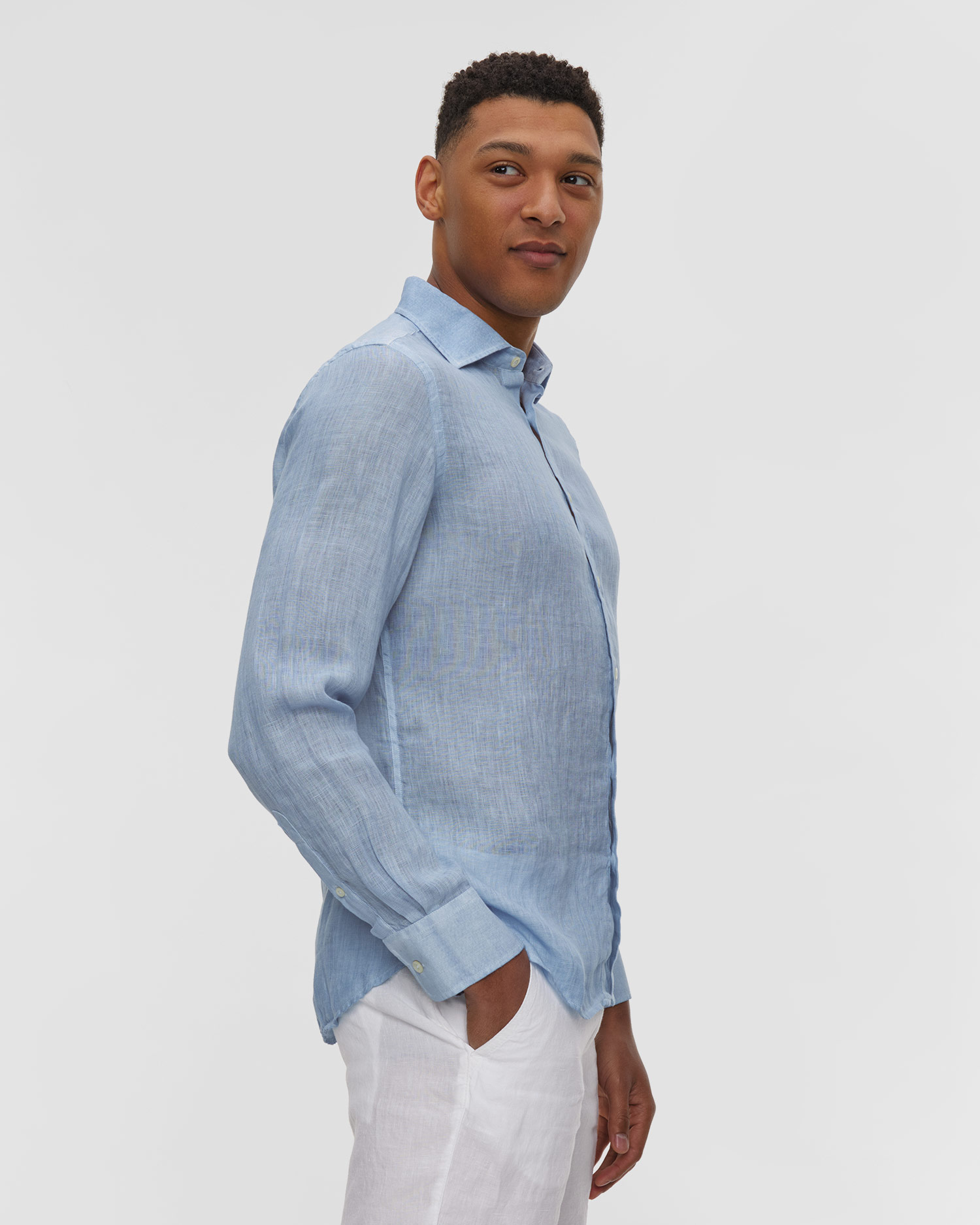 Men's linen shirt 120% Lino Slim Fit Shirt