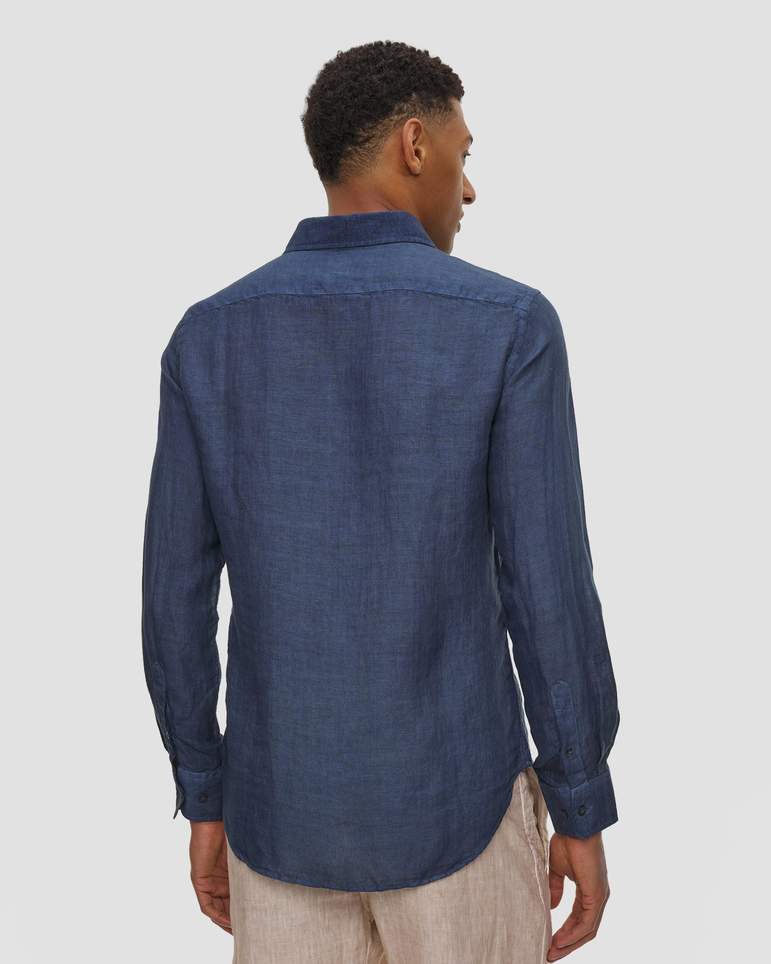 Men's linen shirt 120% Lino Slim Fit Shirt