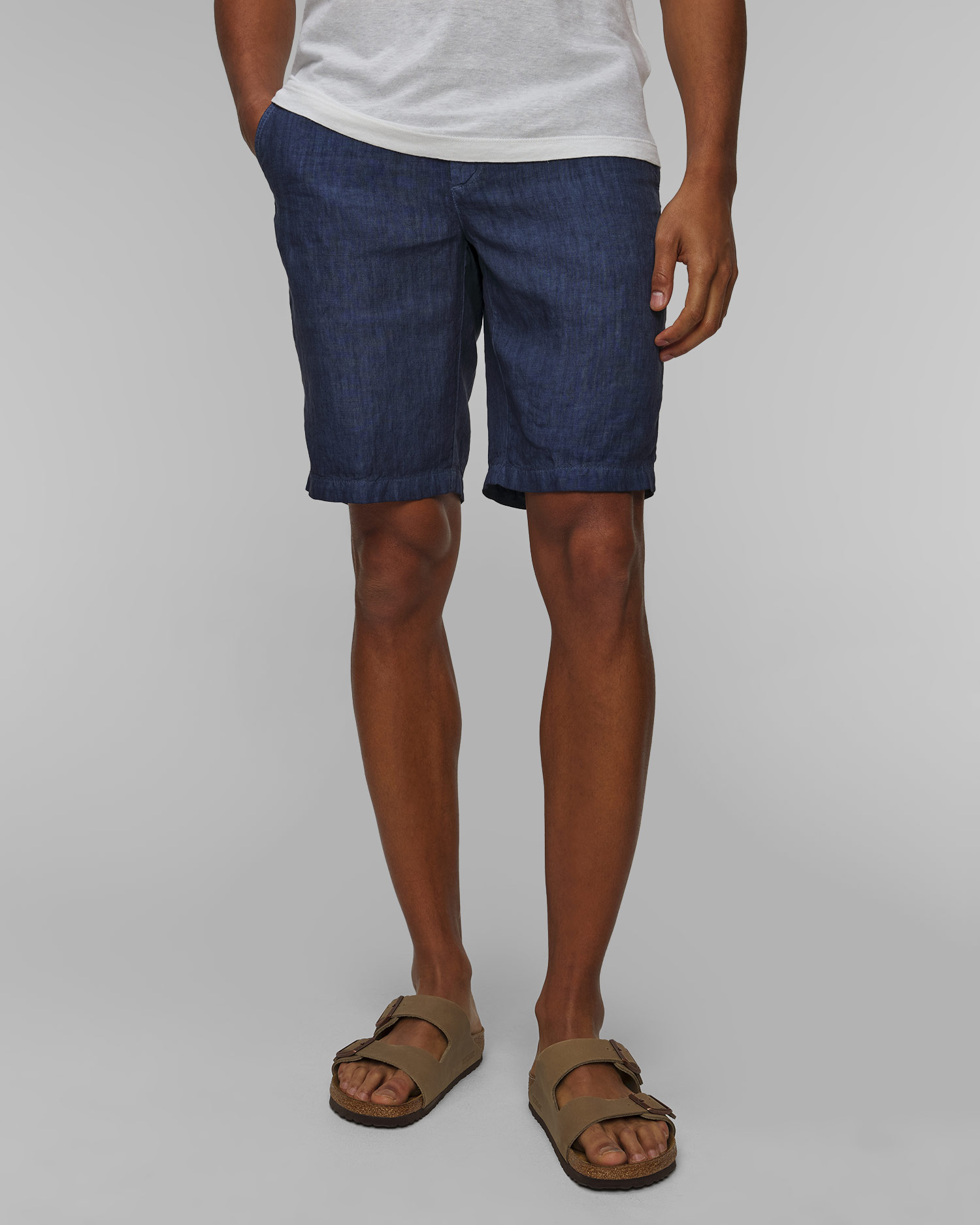 Men's linen shorts 120% Lino Slim Fit Chino Shorts