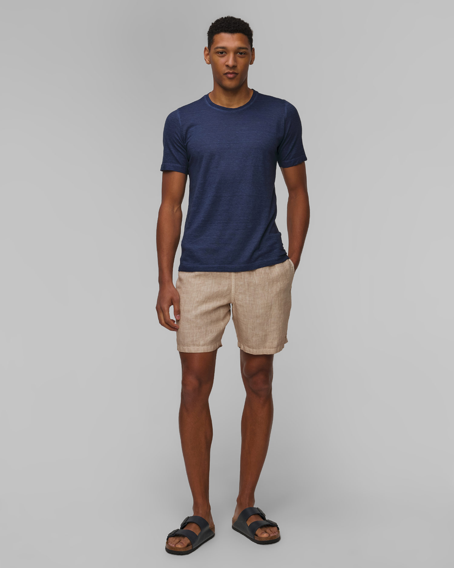 120% Lino Bermuda Shorts Leinenshorts für Herren