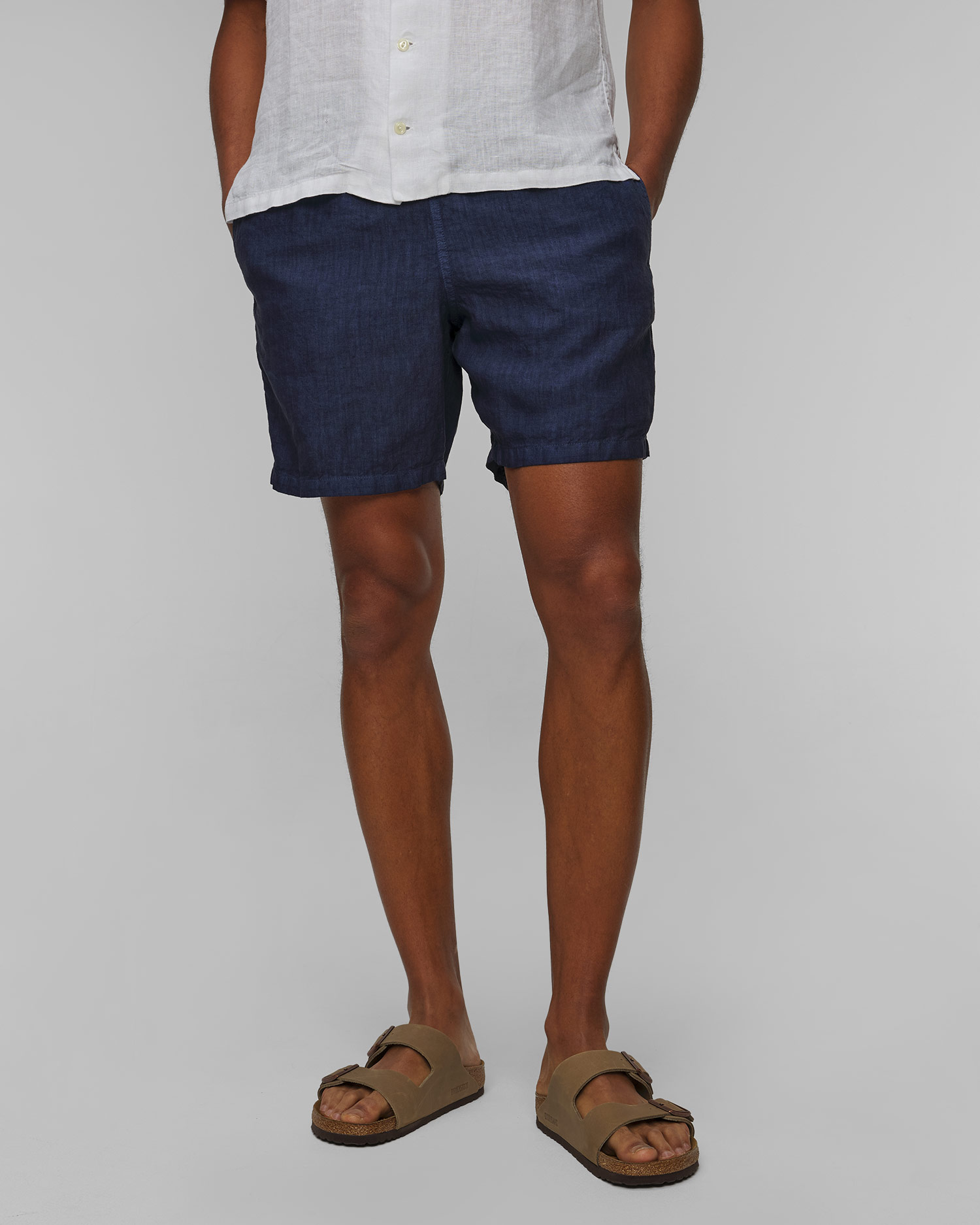 120% Lino Bermuda Shorts Leinenshorts für Herren