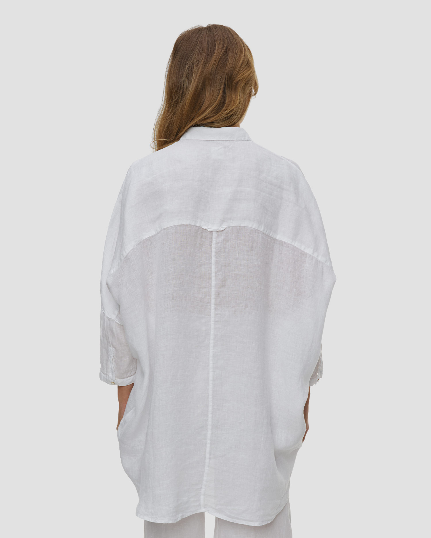 Women's linen shirt with long sleeves 120% Lino