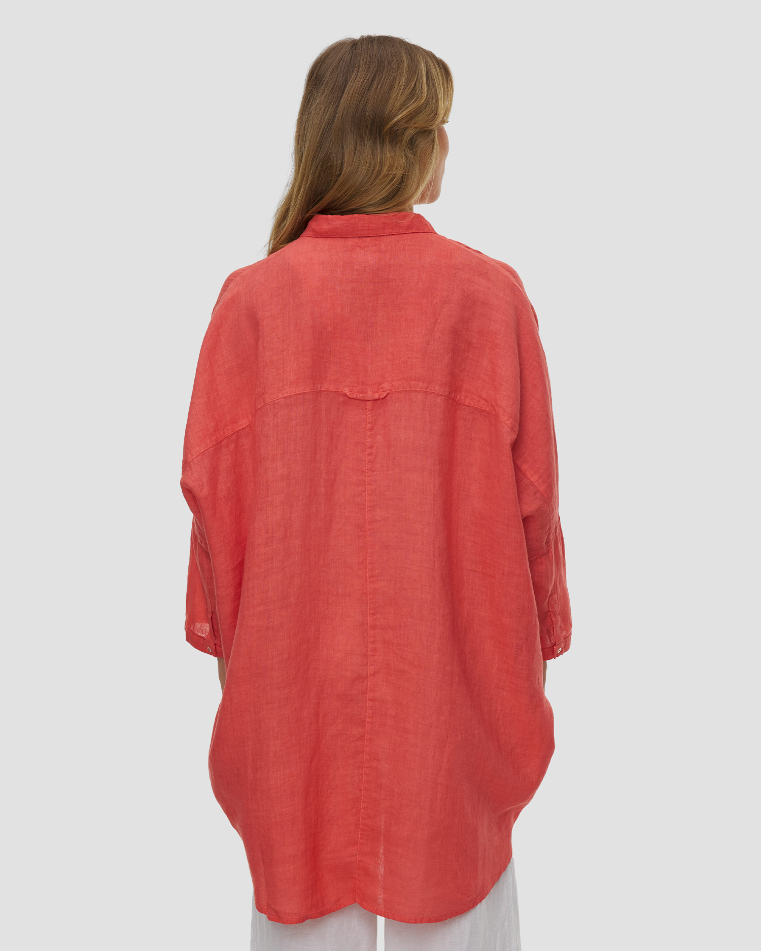 Chemise en lin à manches longues pour femmes 120% Lino