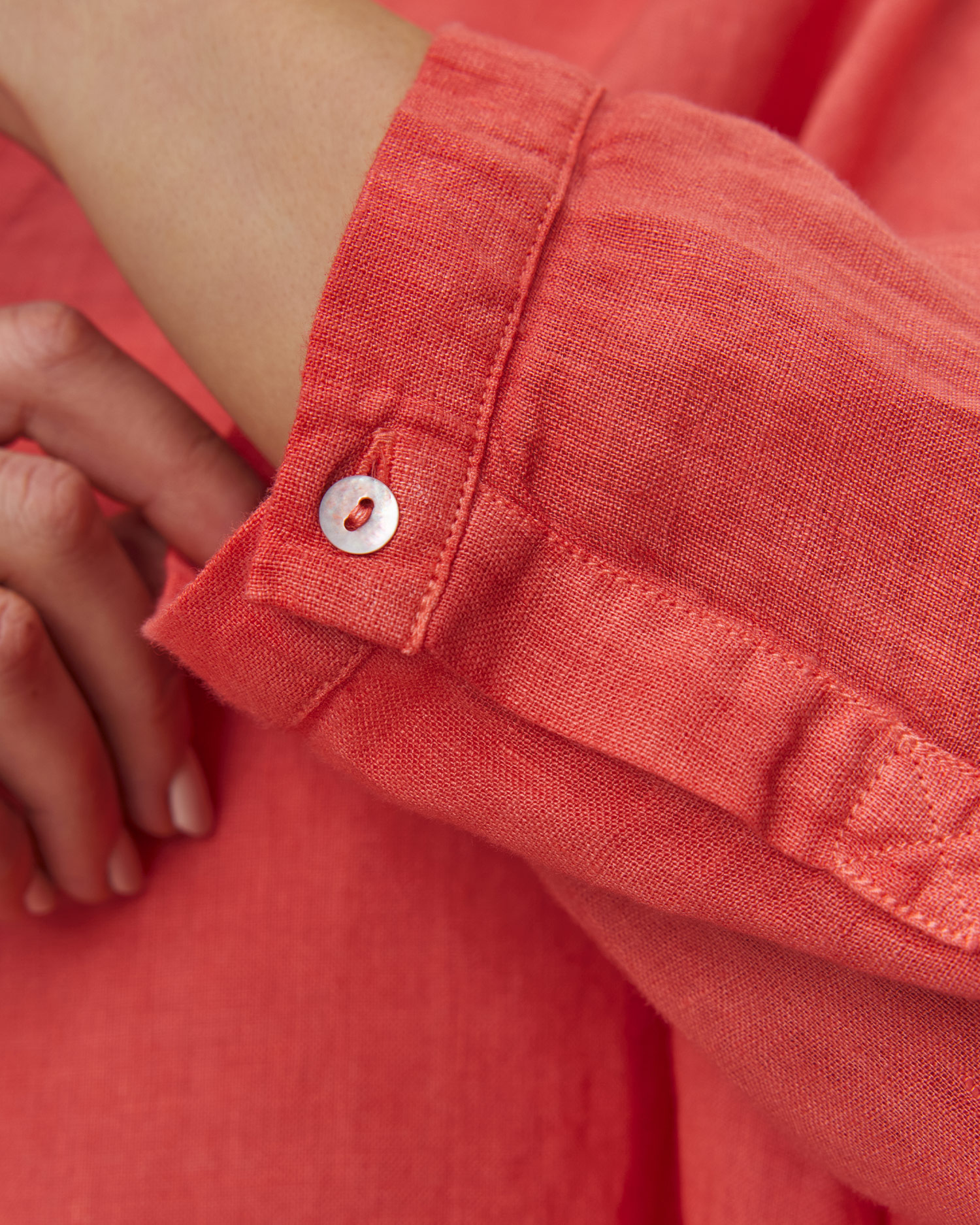 Chemise en lin à manches longues pour femmes 120% Lino