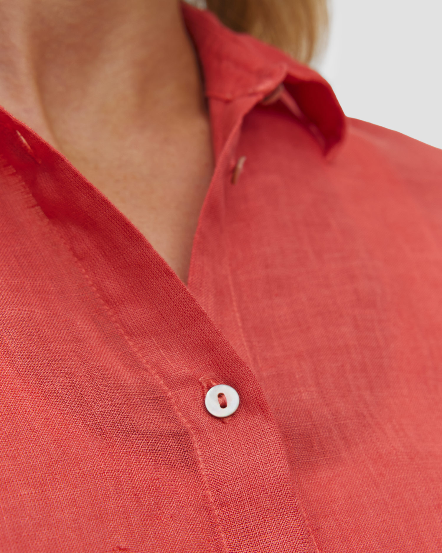 Chemise en lin à manches longues pour femmes 120% Lino