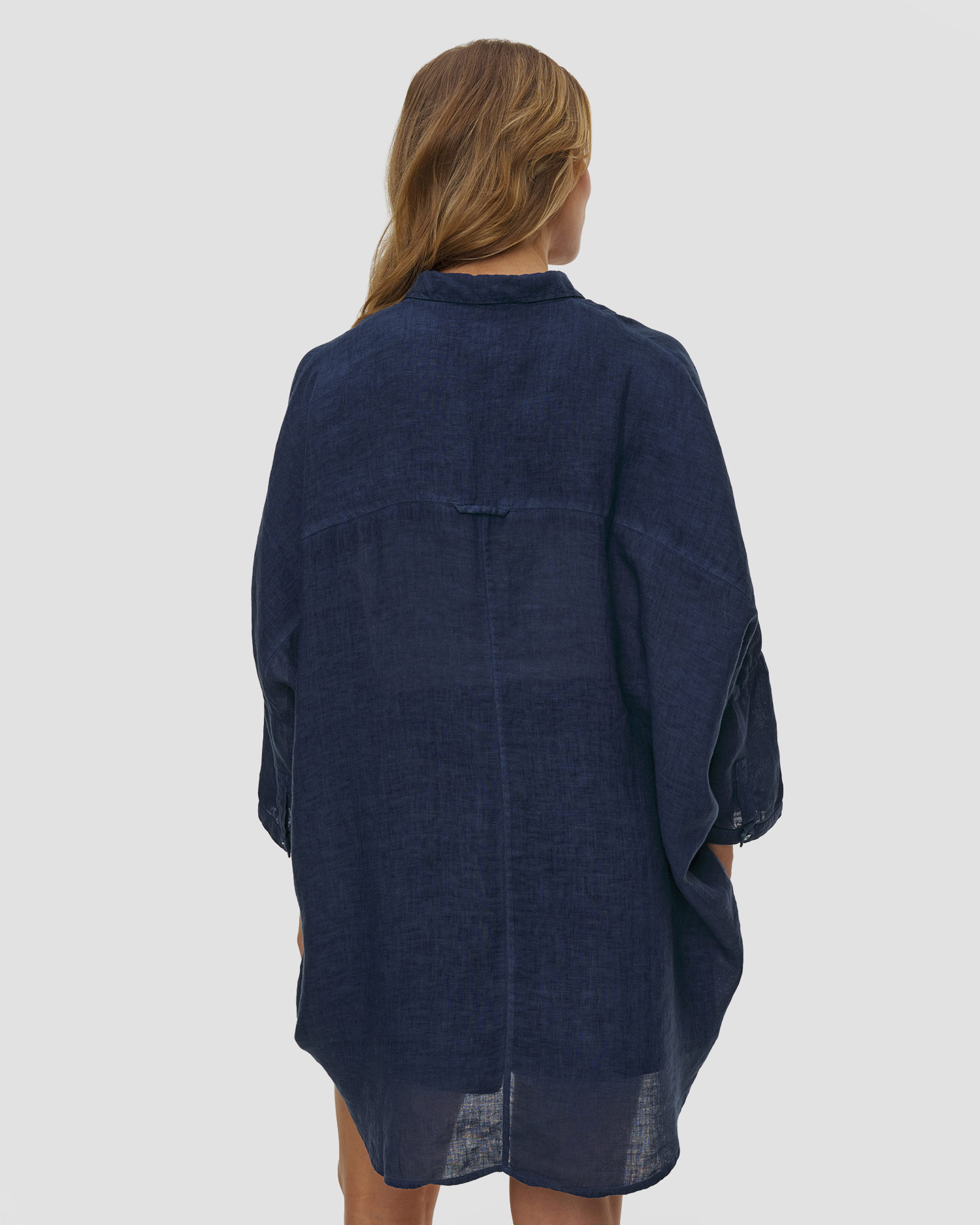 Chemise en lin à manches longues pour femmes 120 % Lino