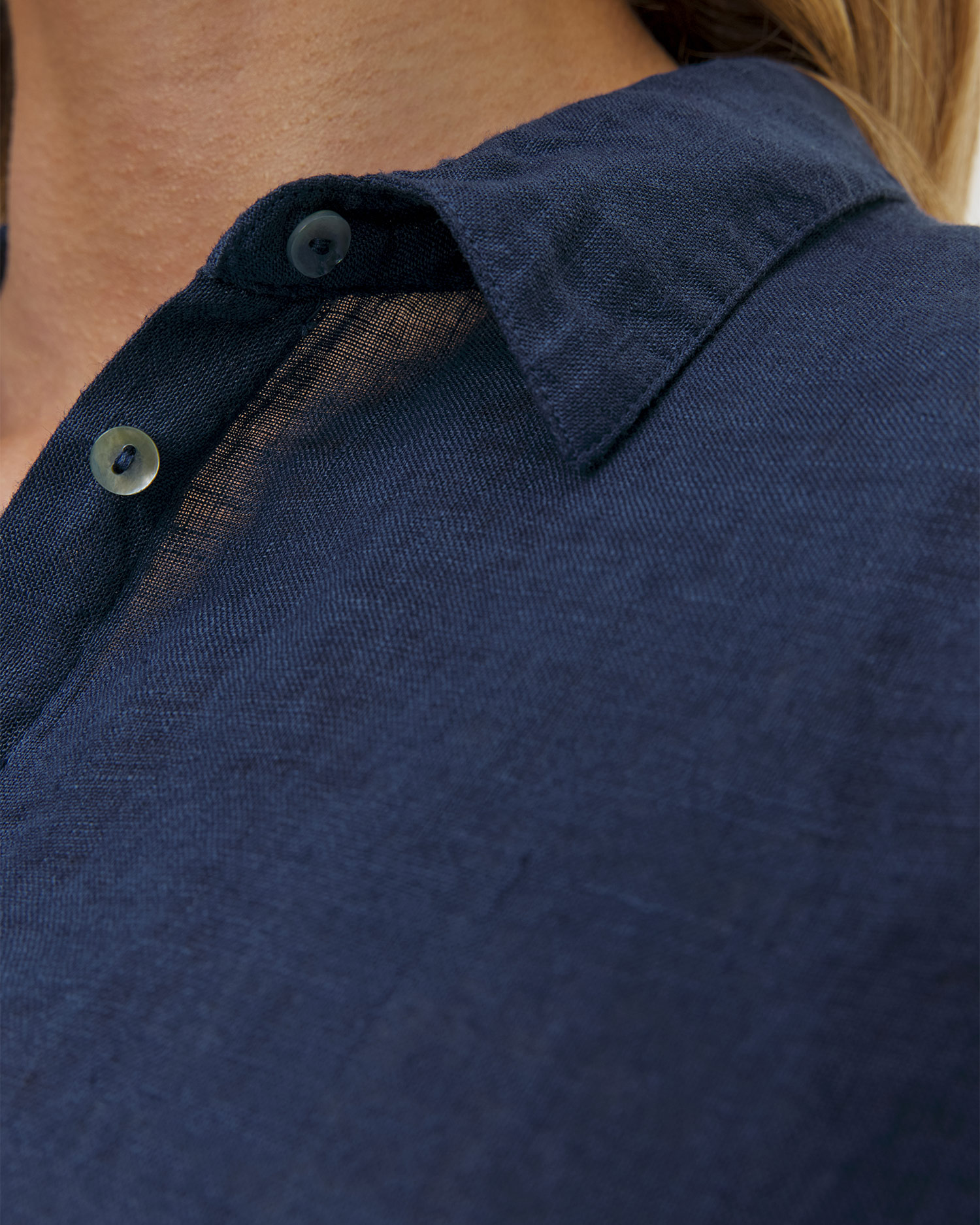 Chemise en lin à manches longues pour femmes 120 % Lino