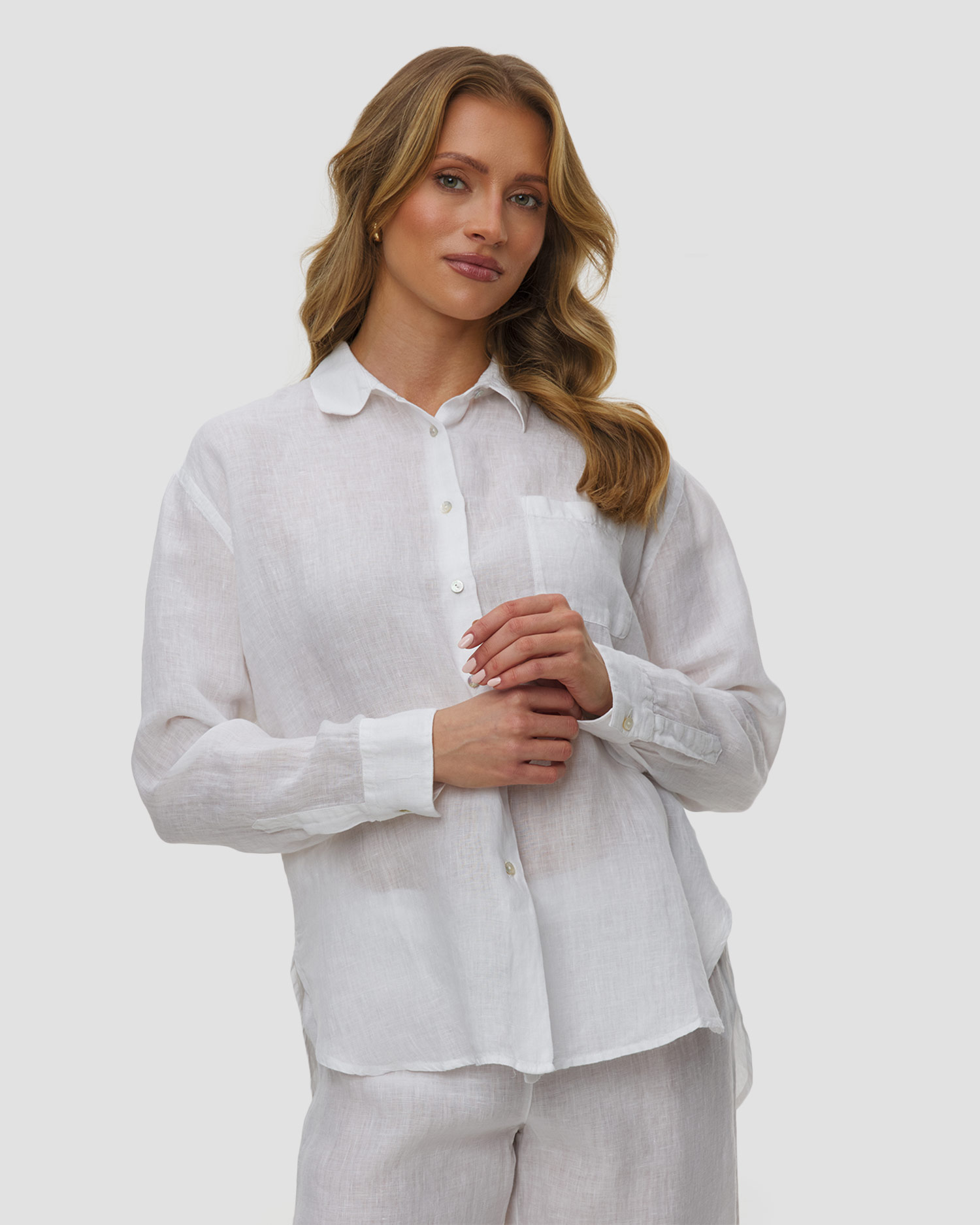 Chemise en lin pour femmes 120% Lino