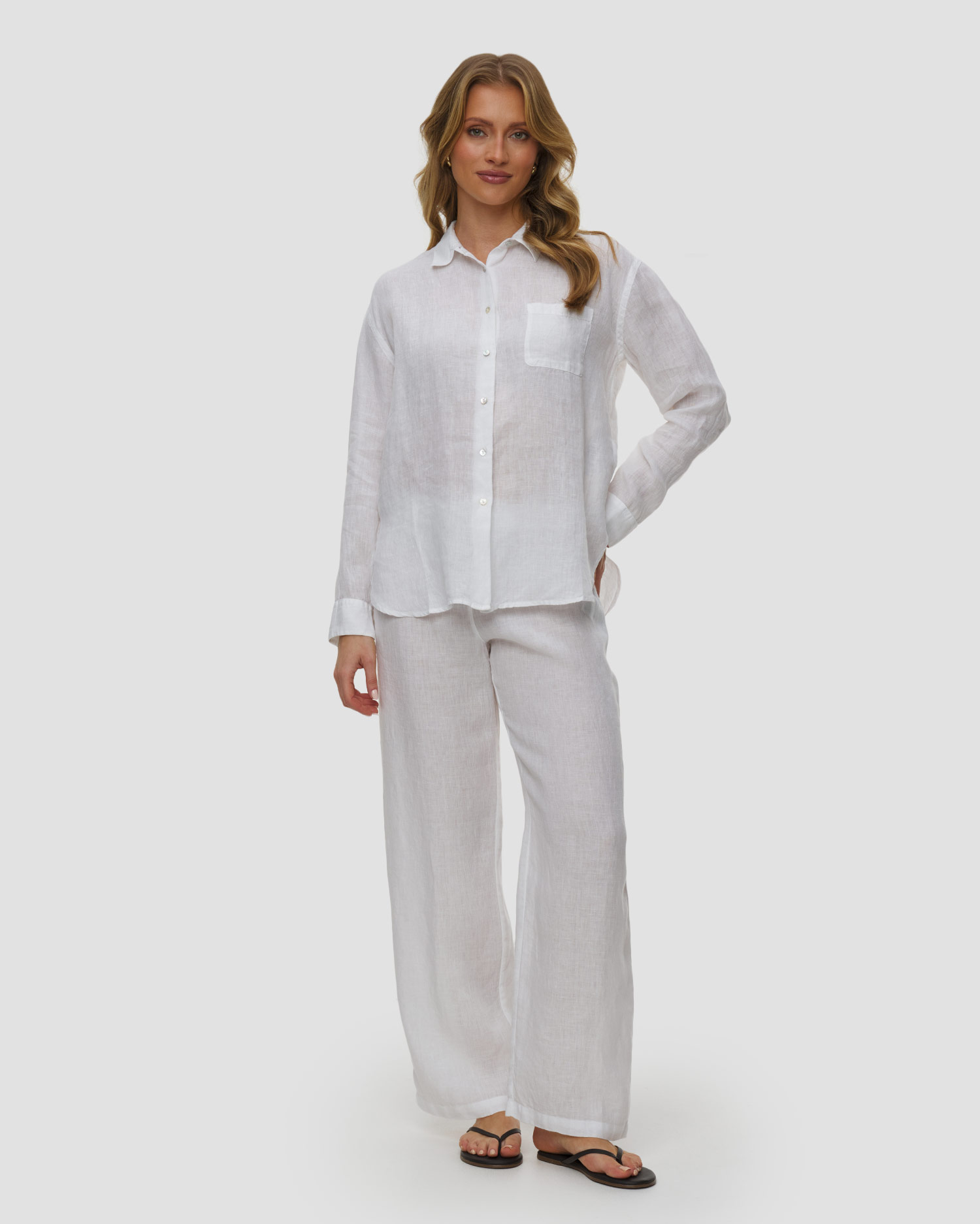 Chemise en lin pour femmes 120% Lino