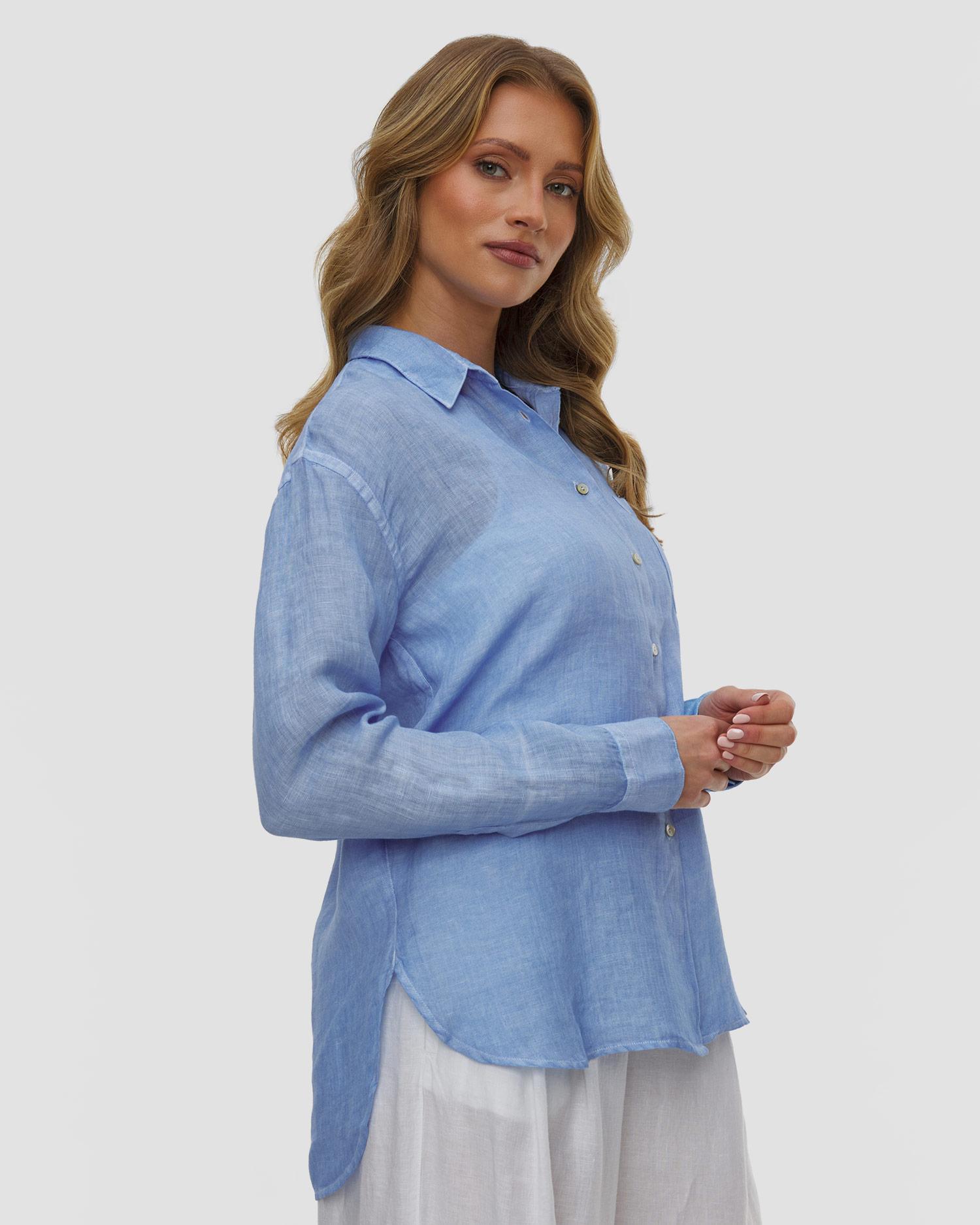 Chemise en lin pour femmes 120% Lino