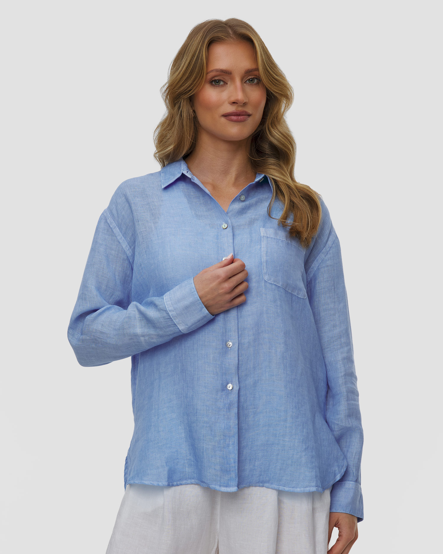 Chemise en lin pour femmes 120% Lino