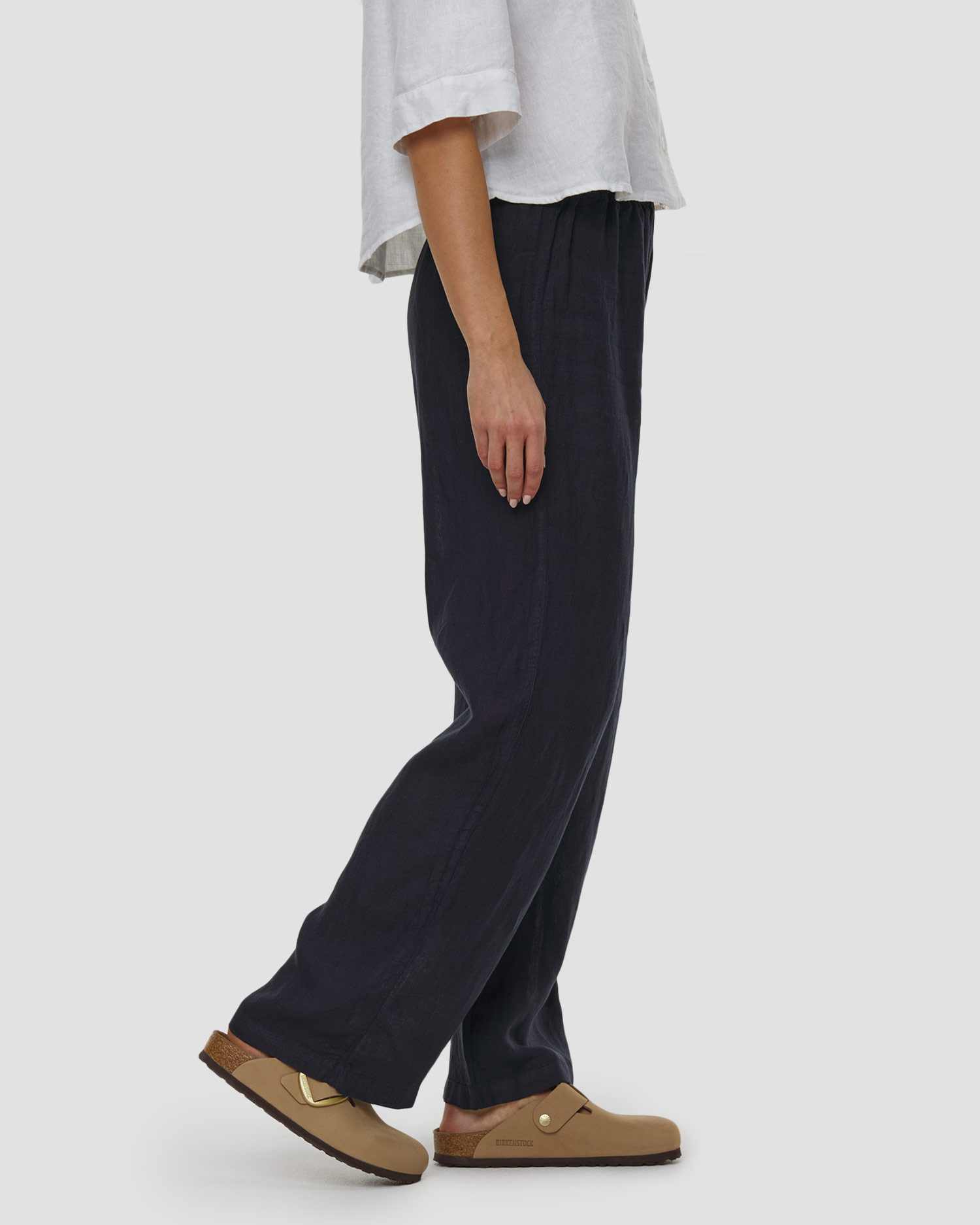 Lniane spodnie damskie 120% Lino