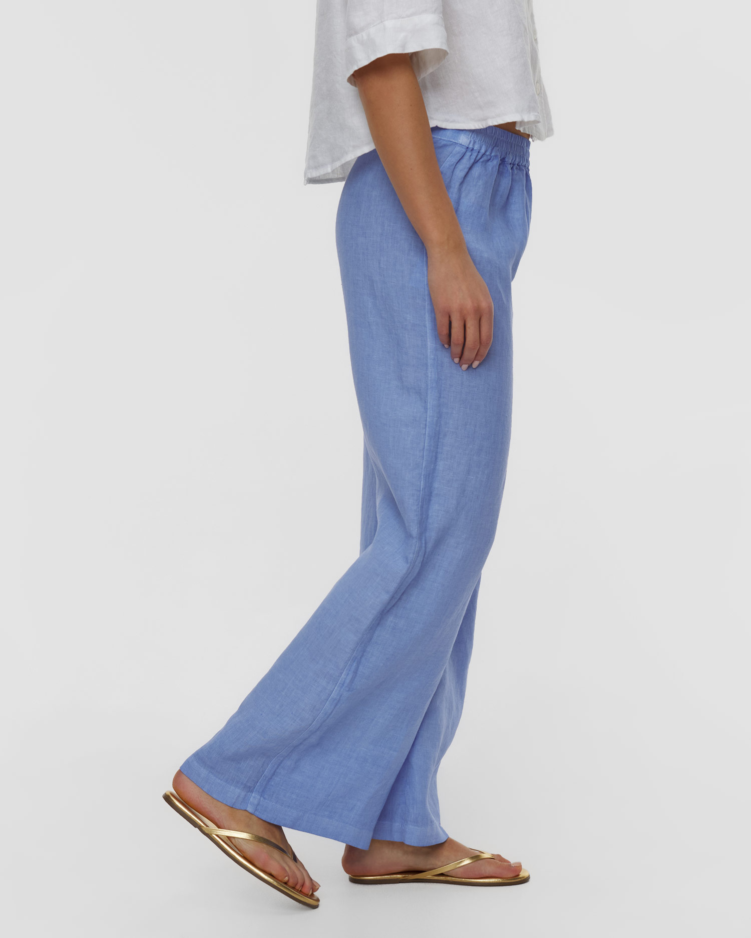 Pantalon en lin pour femmes 120% Lino
