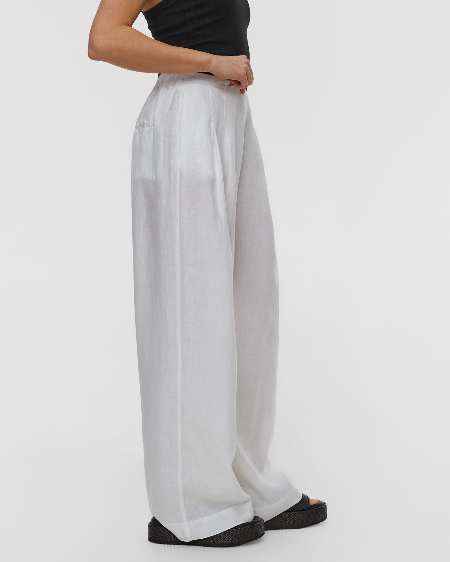 Women's linen trousers 120% Lino