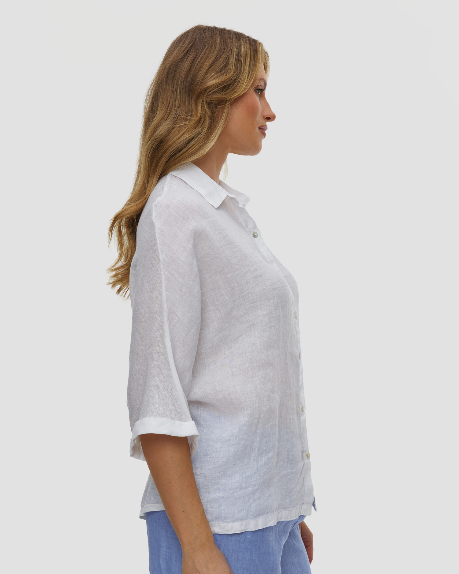 Chemise en lin pour femmes 120% Lino