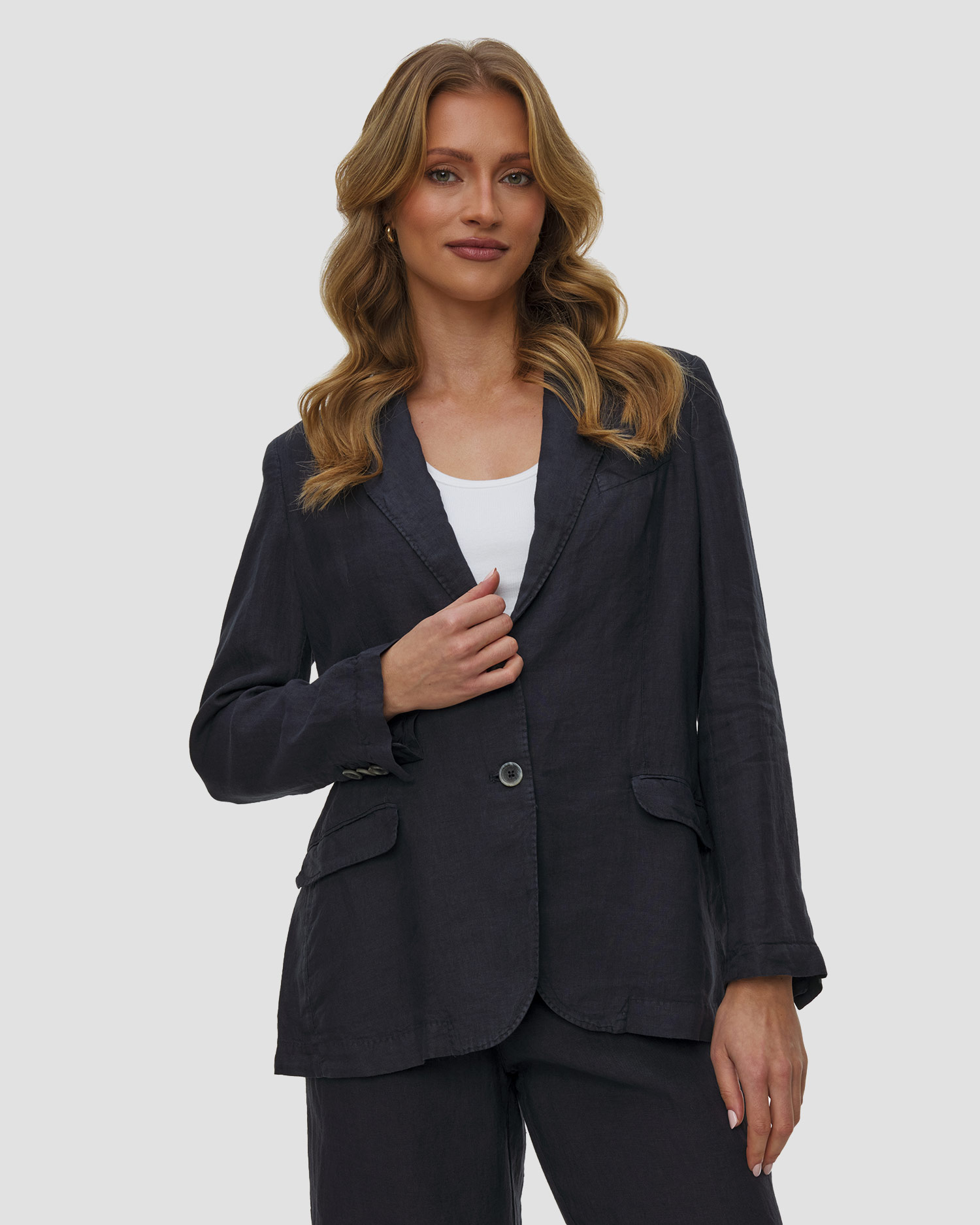 Blazer en lin pour femmes 120% Lino