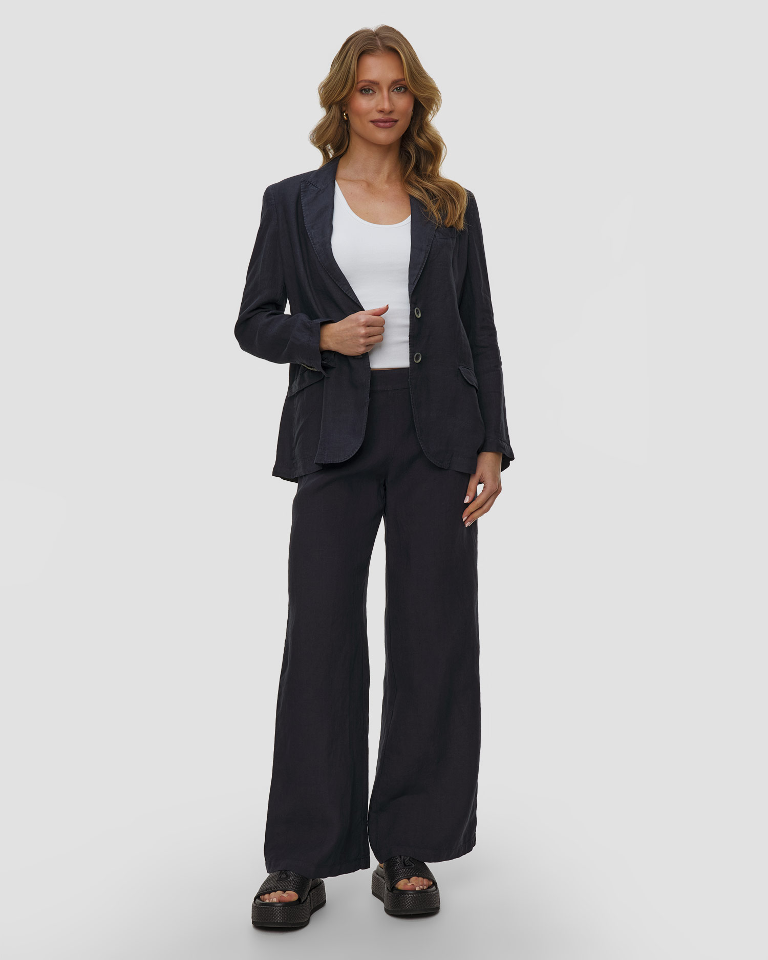 Blazer en lin pour femmes 120% Lino