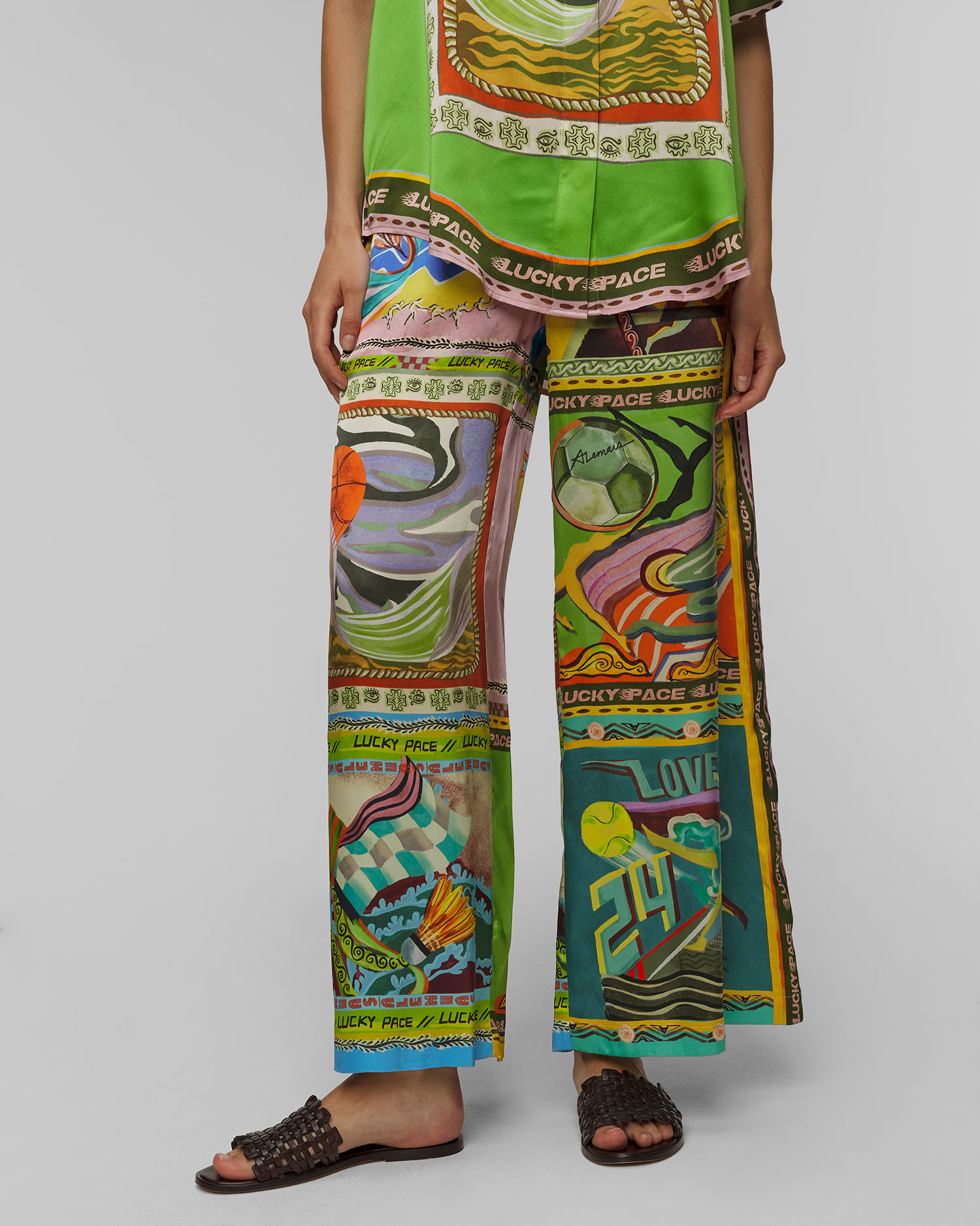 Women's silk trousers Alemais Lucky Pace