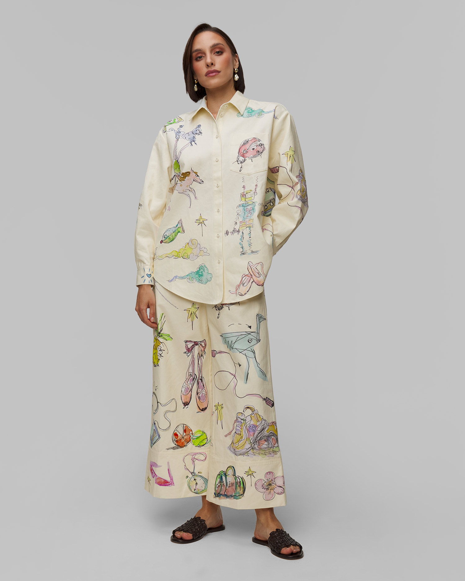 Cămașă pentru femei din colecția limitată Alemais Court Overshirt