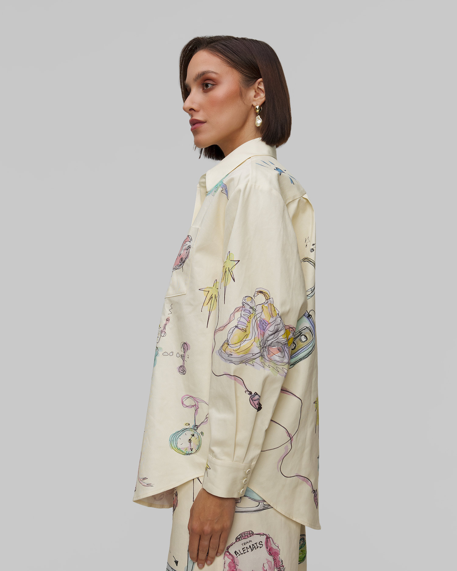 Cămașă pentru femei din colecția limitată Alemais Court Overshirt