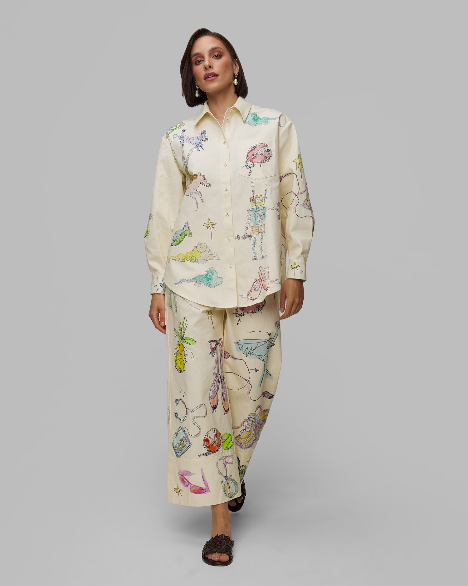 Pantalon pour femmes de la collection limitée Alemais Court