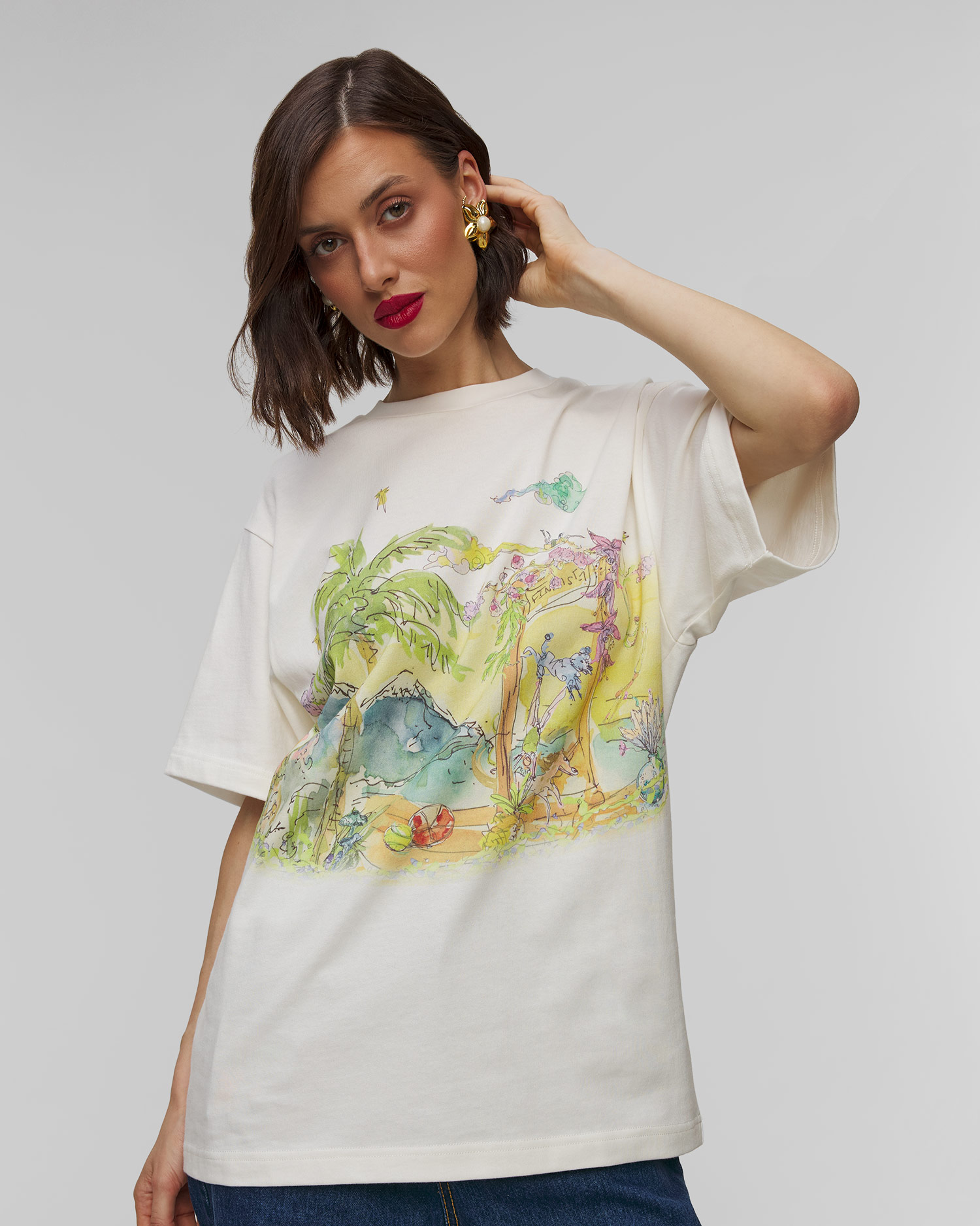 T-shirt pour femmes Alemais x Anouk Colantoni Anouk Scene