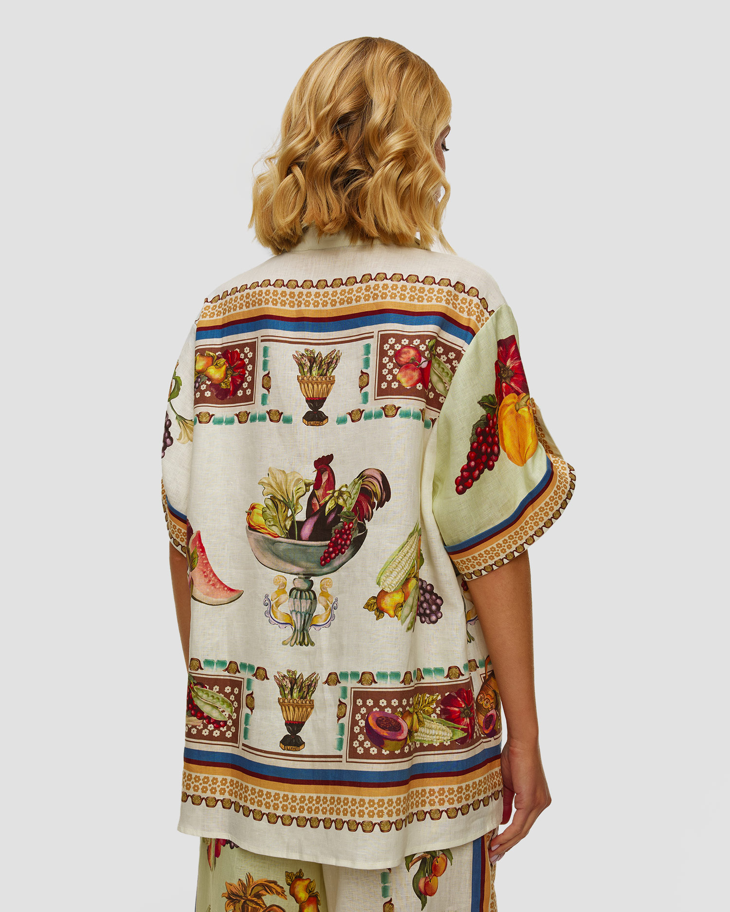 Cămașă din in pentru femei Alemais Mercado