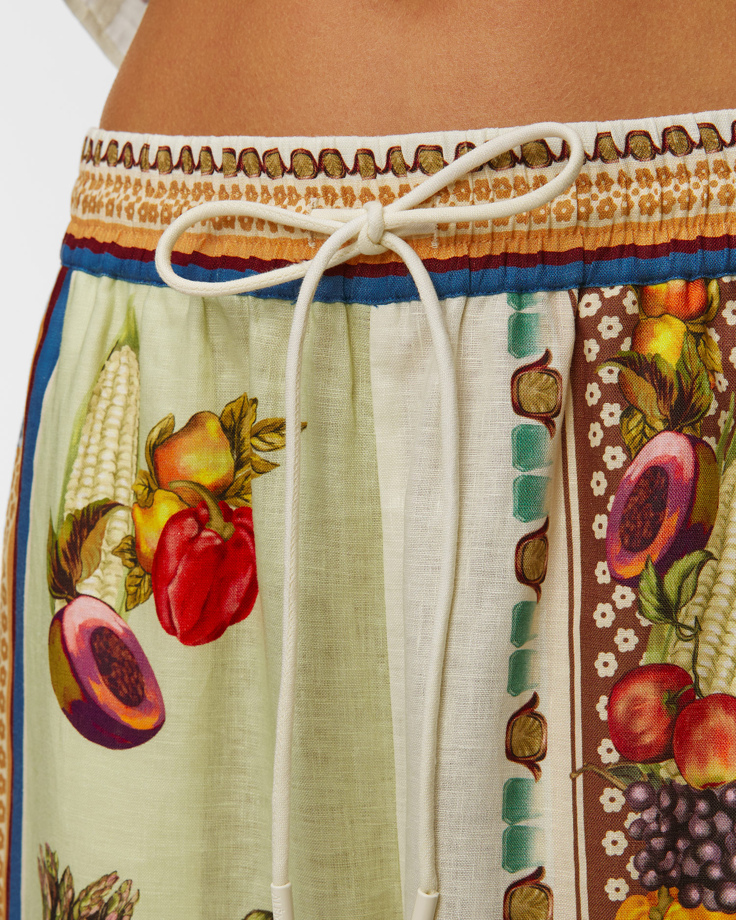 Pantaloni din in pentru femei Alemais Mercado