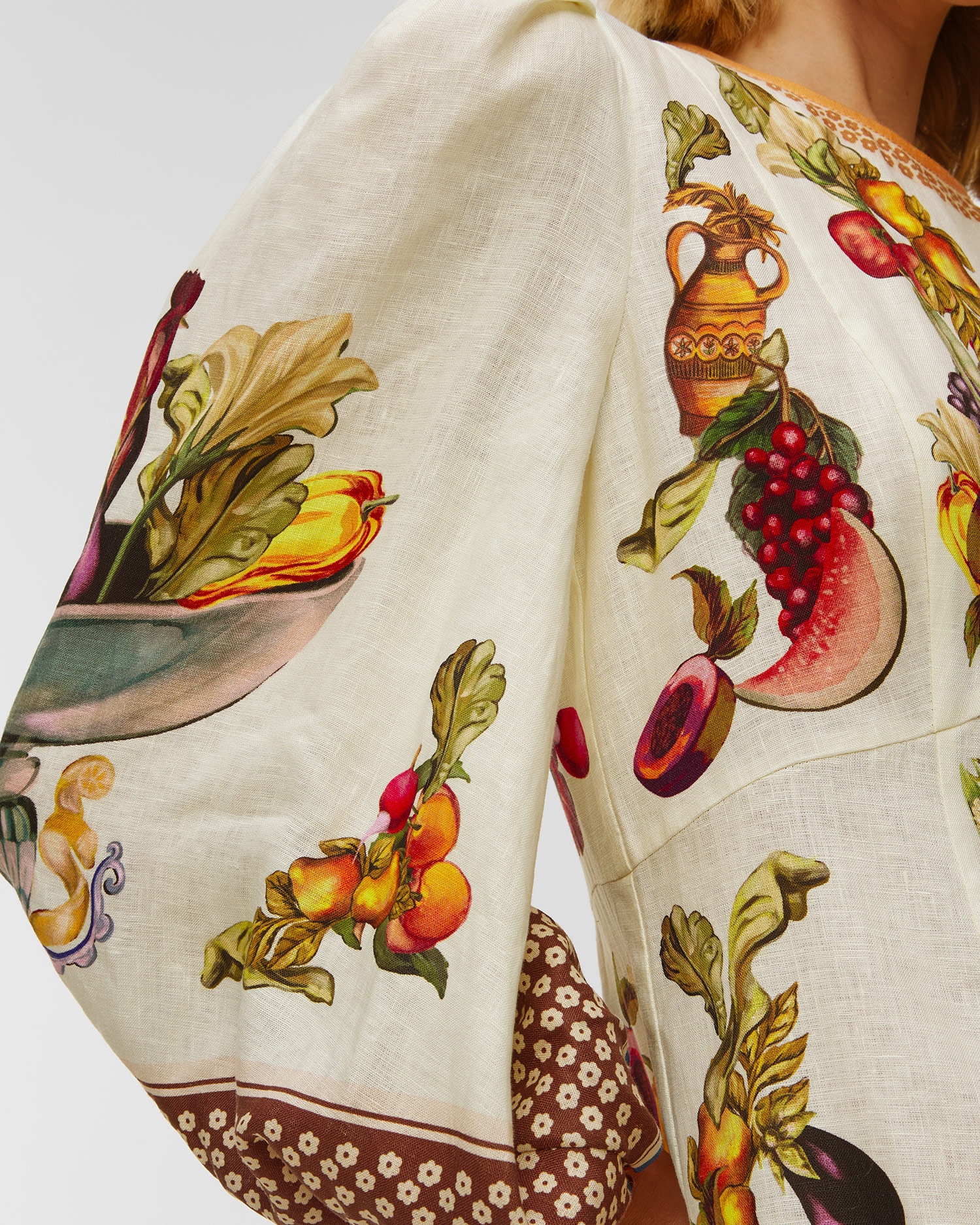 Rochie de in florală Alemais Mercado Midi