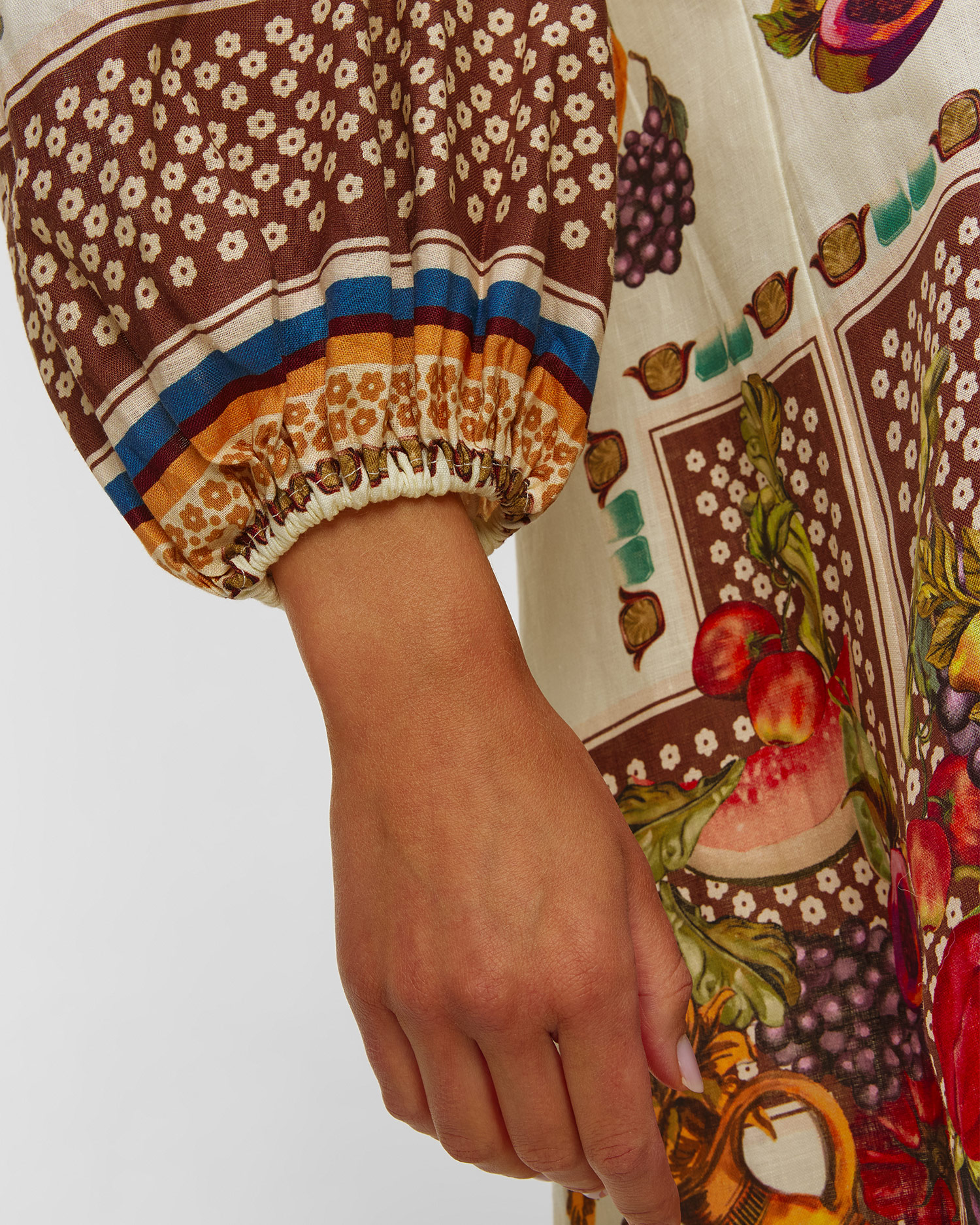 Rochie de in florală Alemais Mercado Midi