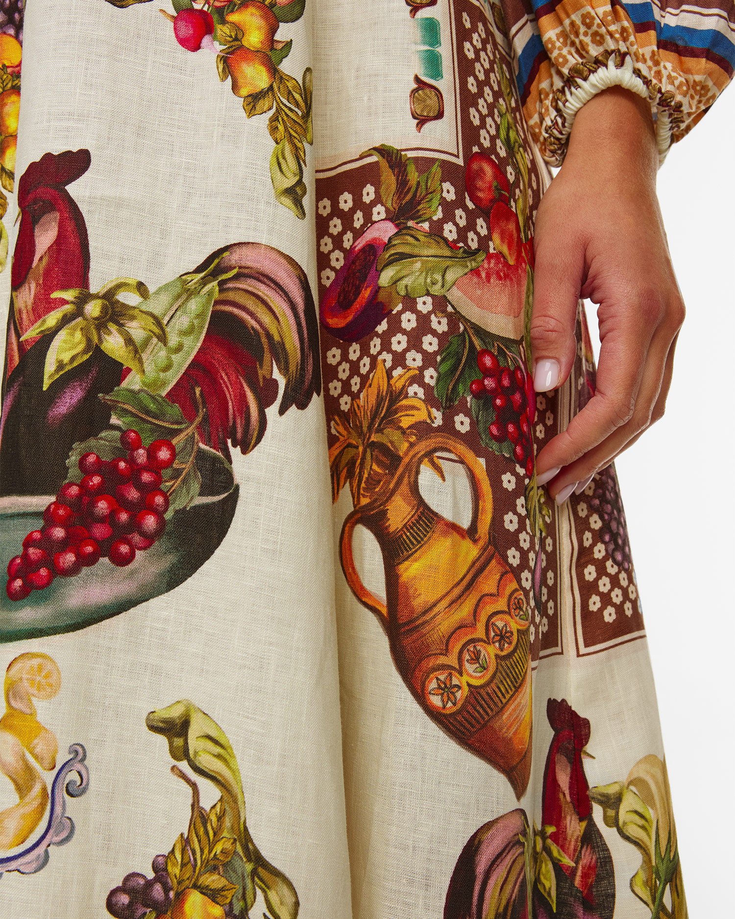 Rochie de in florală Alemais Mercado Midi