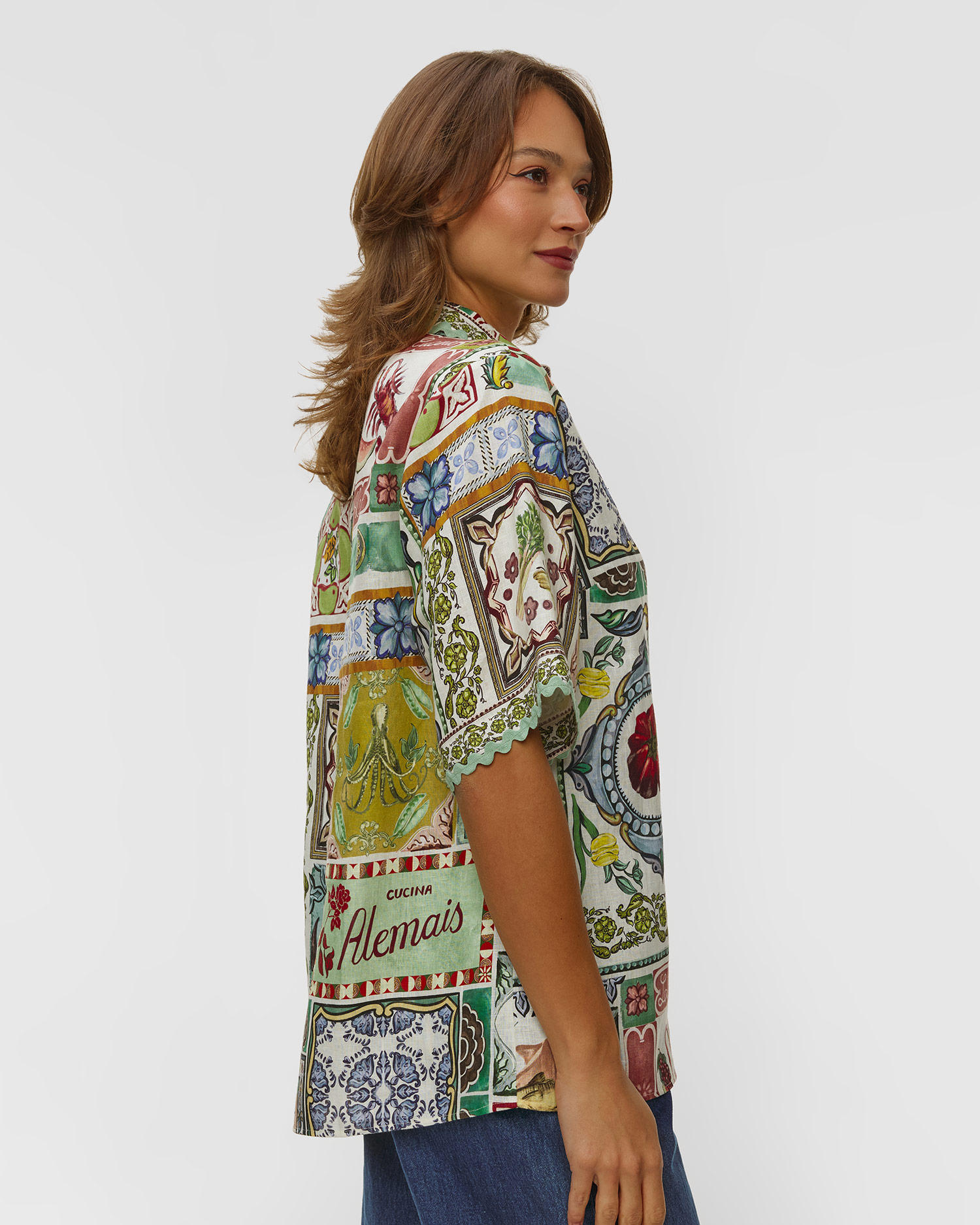 Camicia in lino da donna Alemais Tommasina